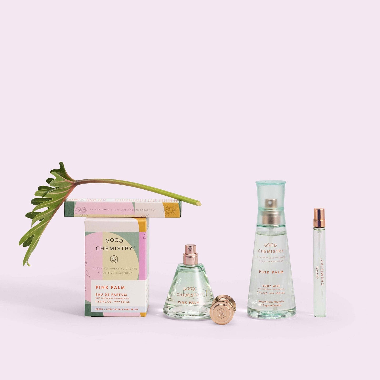 Pink Palm Mini Body Mist