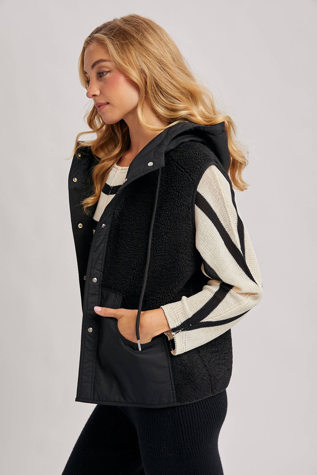 Hit the Slopes Sherpa Vest