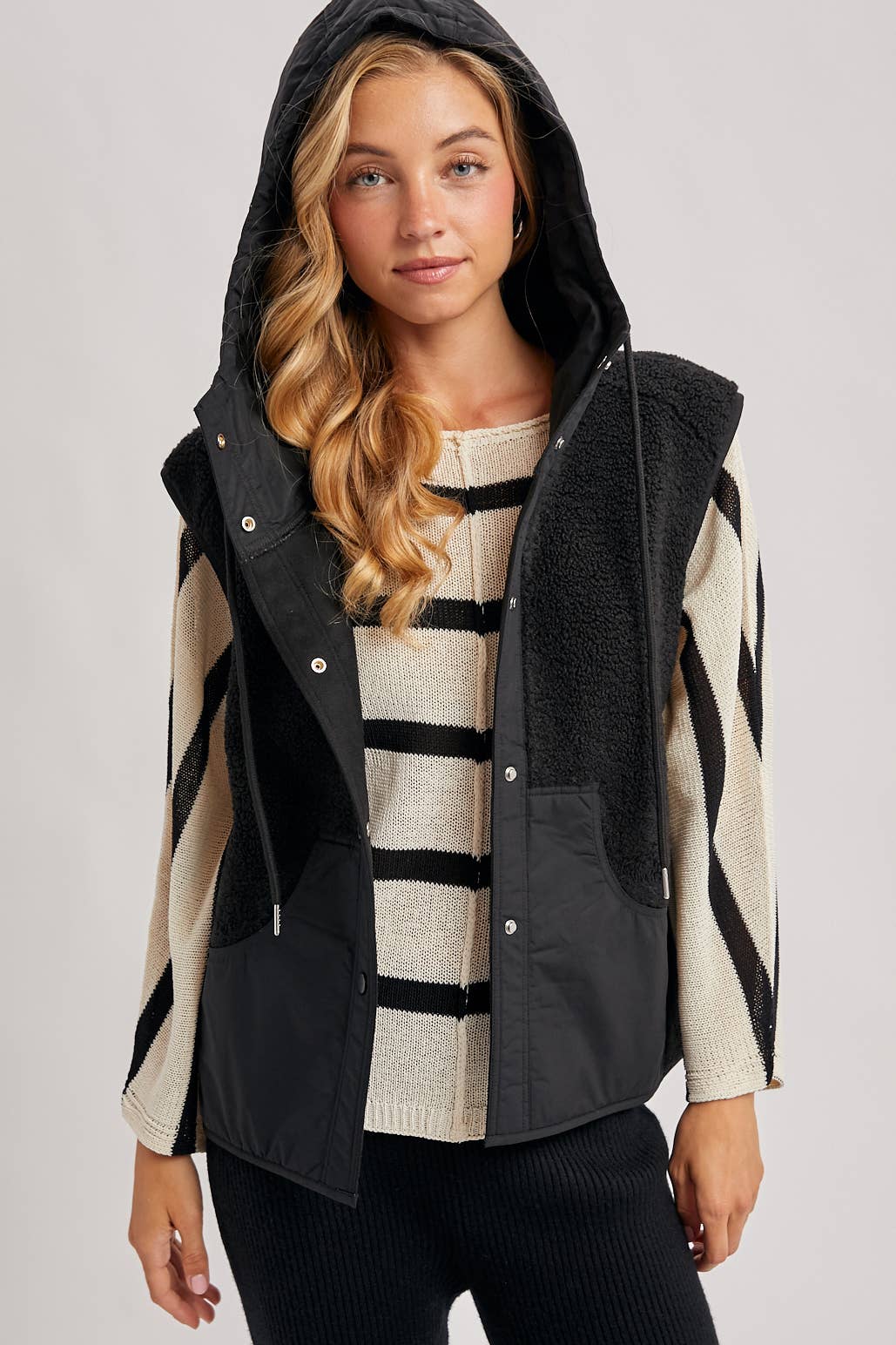 Hit the Slopes Sherpa Vest