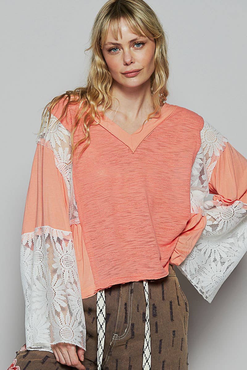 Flower Child Vneck Top