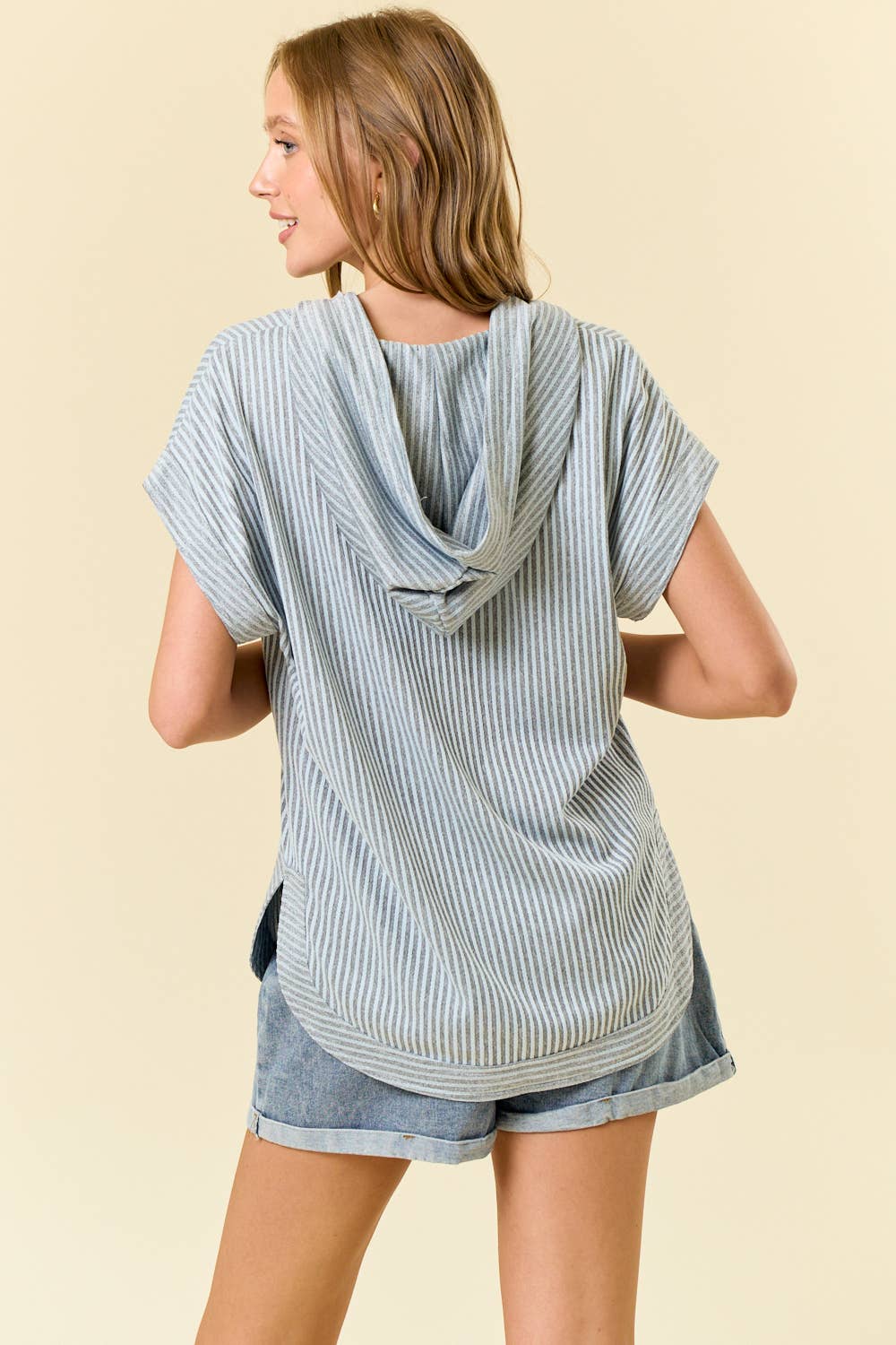 Blue for You Hooded Top
