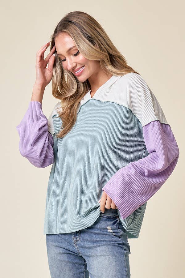 Toes in the Water Hooded Top