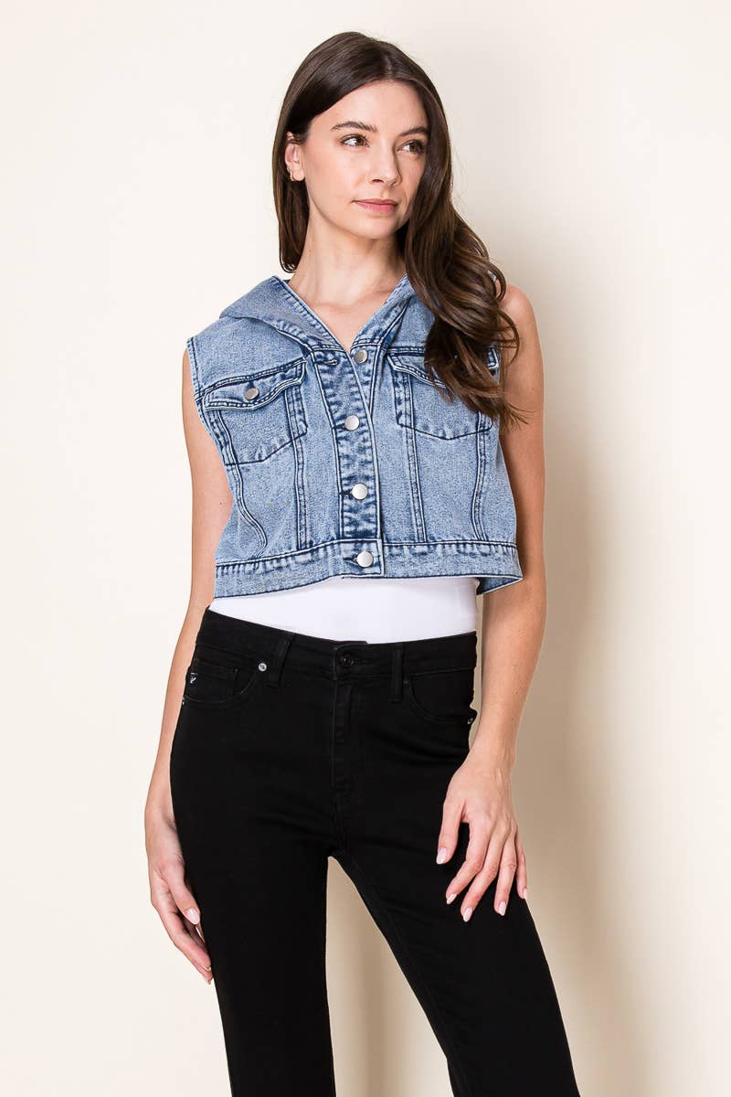 Rolling Stones Hooded Vest