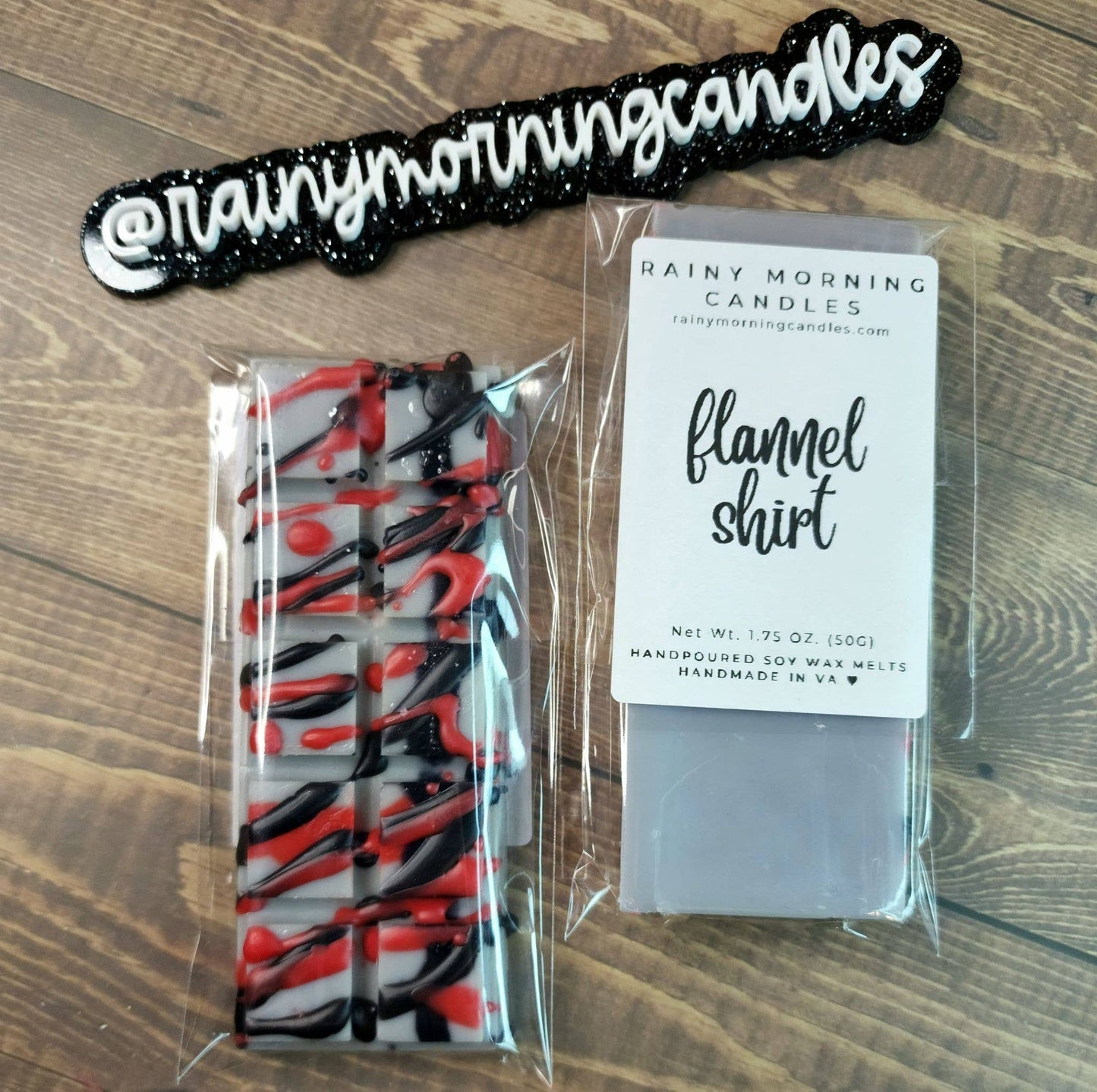 Flannel Shirt Snap Bar Wax Melts