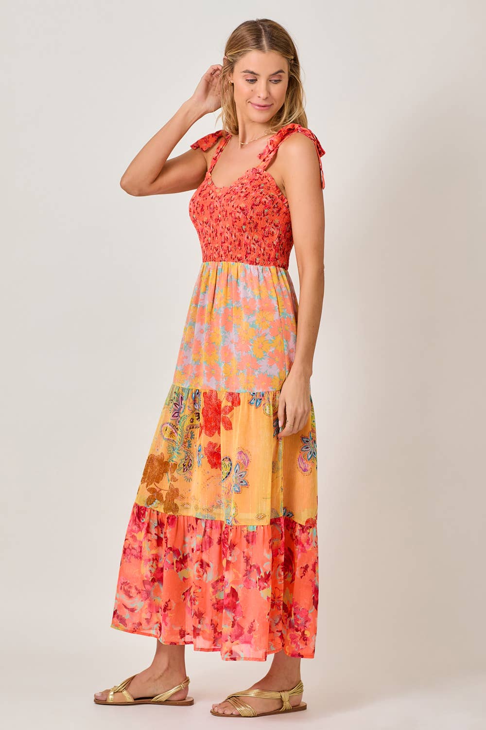 Rose Patch Dress