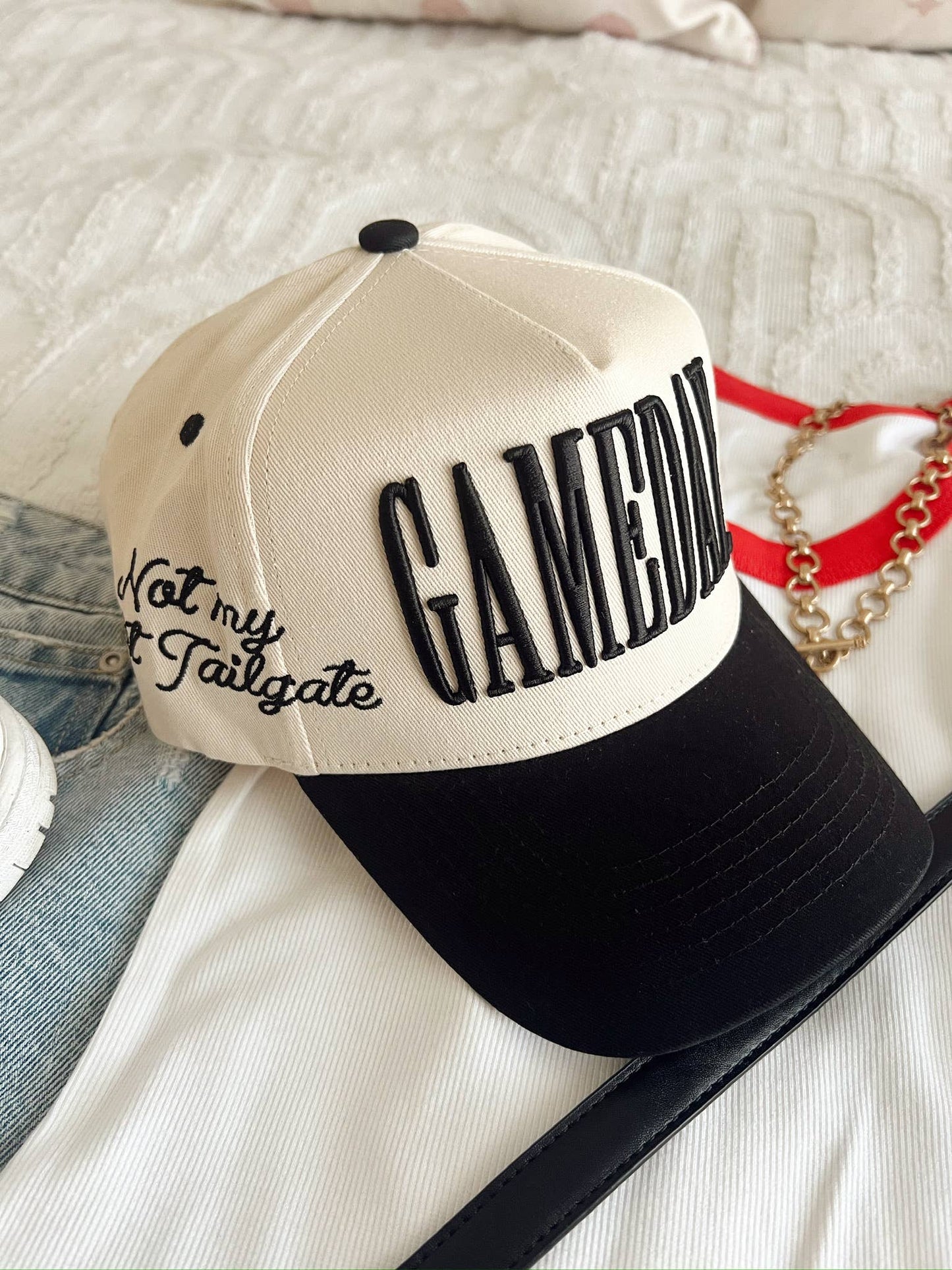 GAMEDAY. - Not My First Tailgate Trucker Hat
