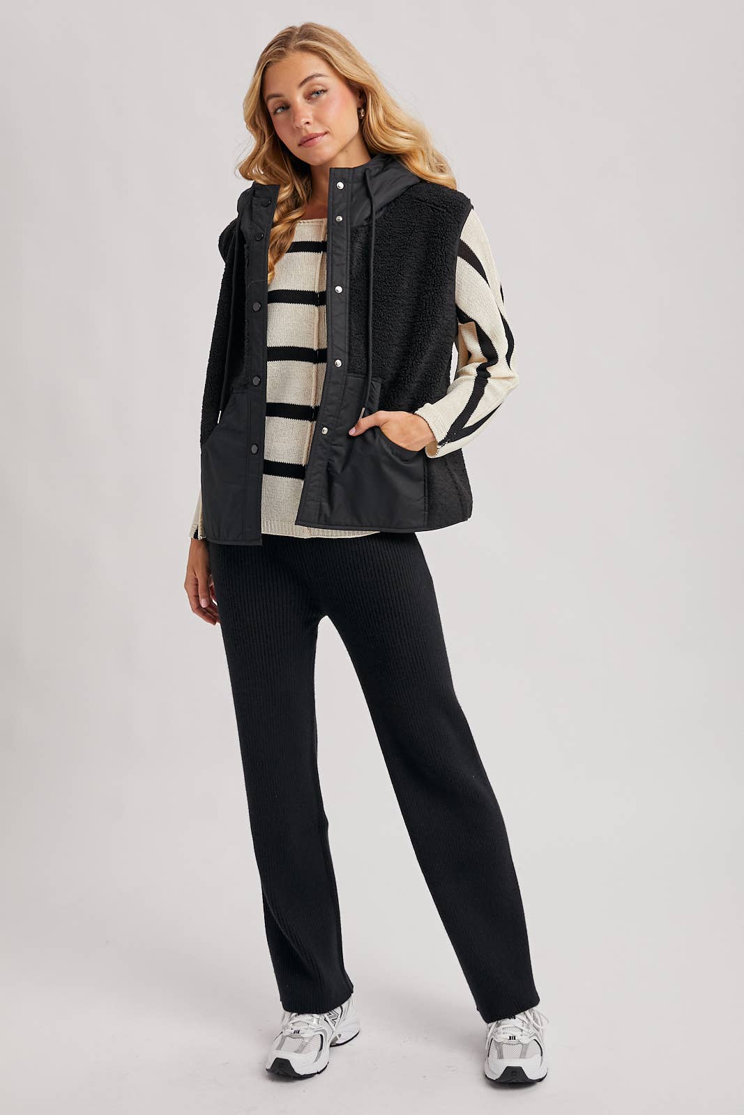 Hit the Slopes Sherpa Vest