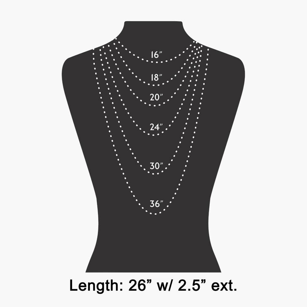 Seashell Beaded Charm Necklace Set