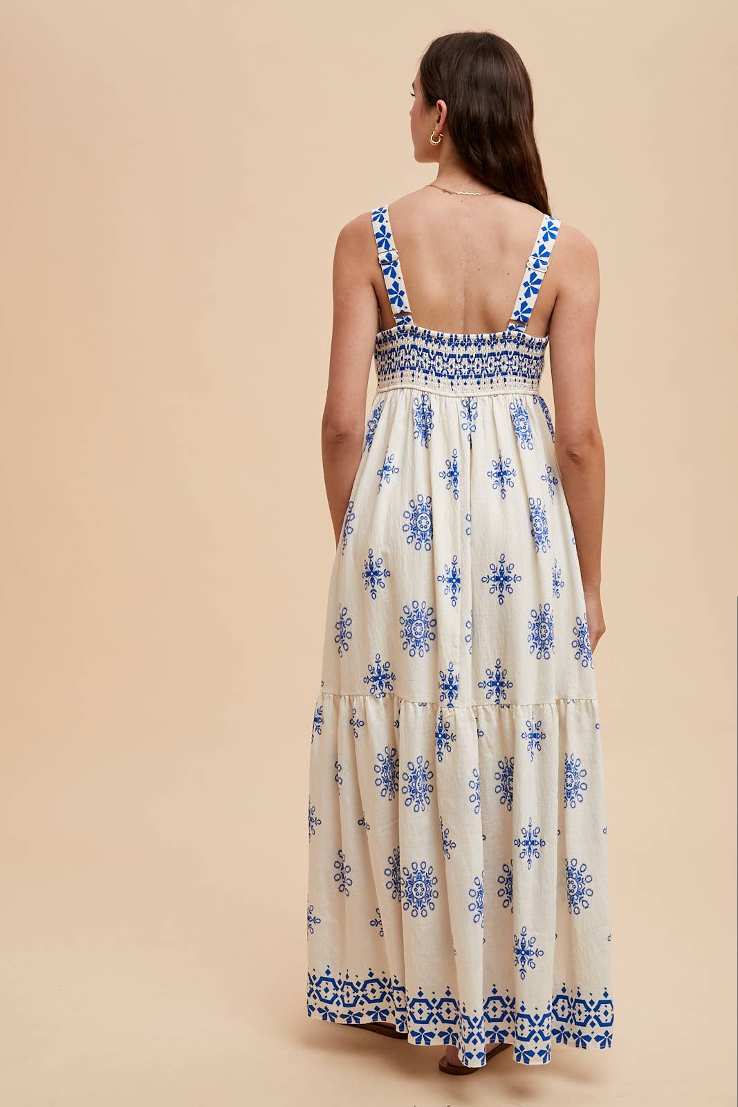 On the Border Maxi Dress