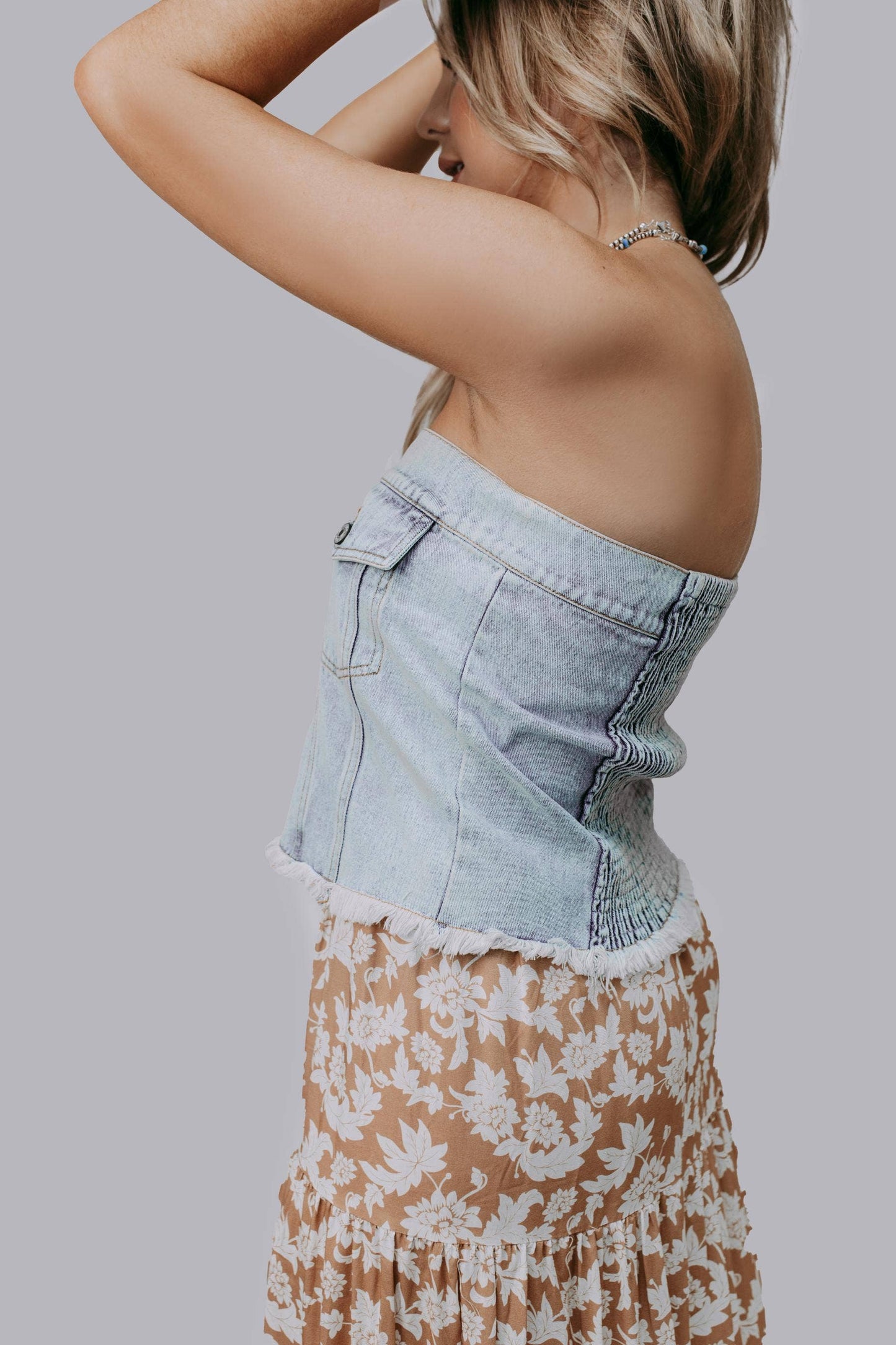 Denim for Days Tube Top