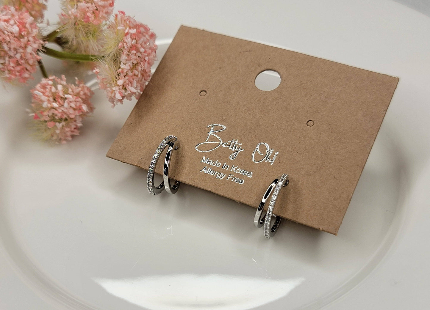 Small Double Layer Earring