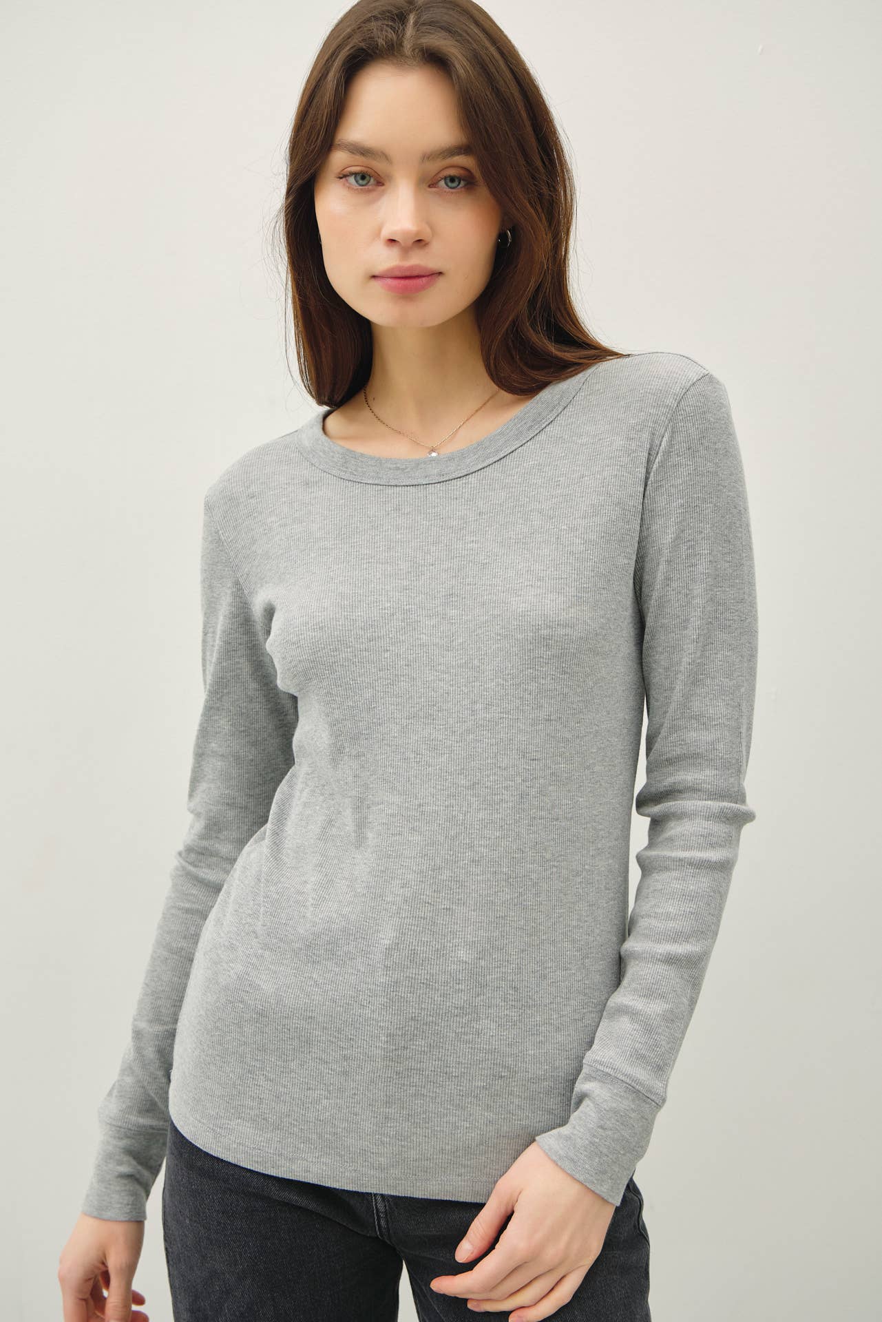 Basic Babe Ribbed Longsleeve