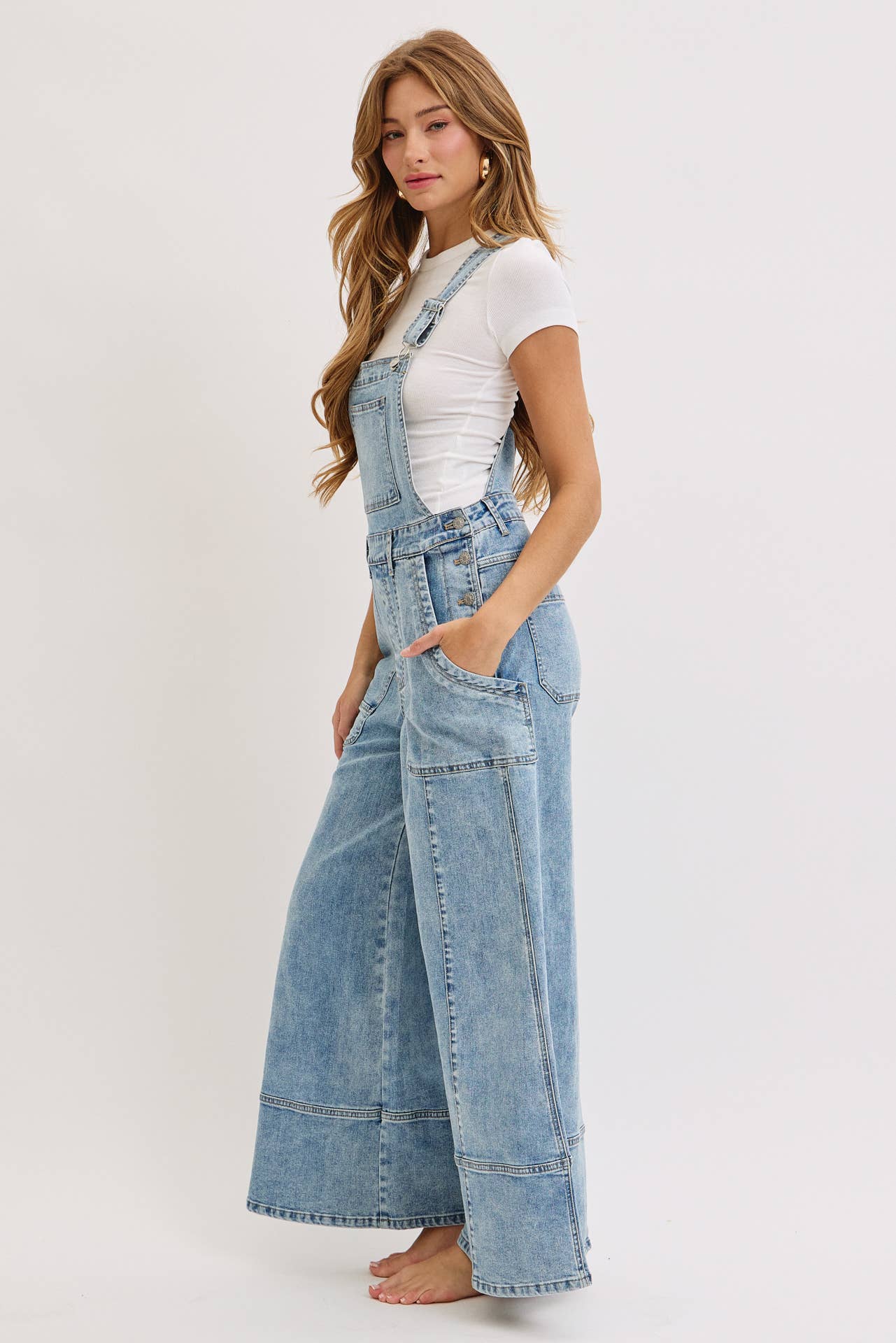 Denim Hippie Boho Overalls