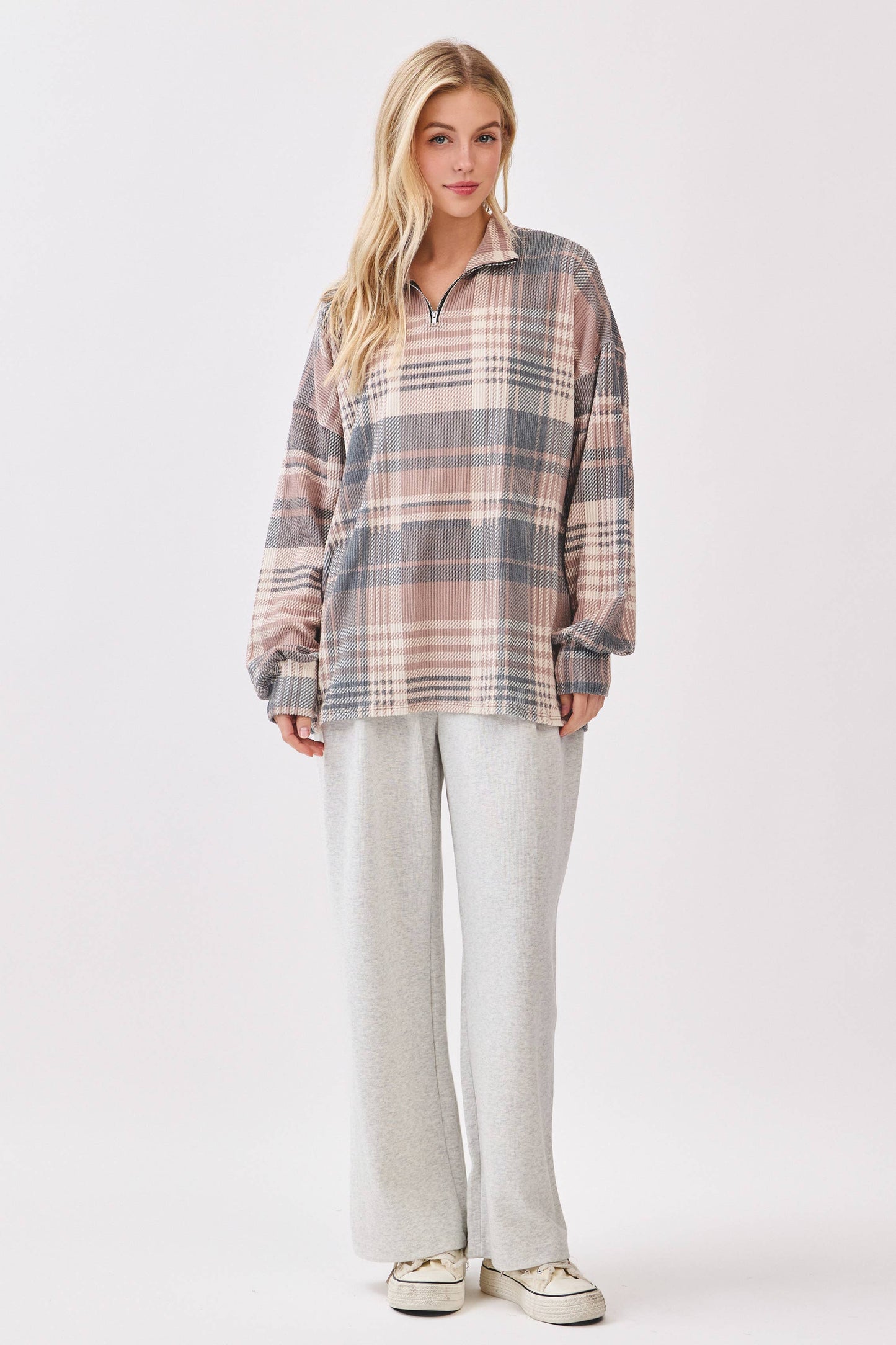 Mad about Plaid Pullover