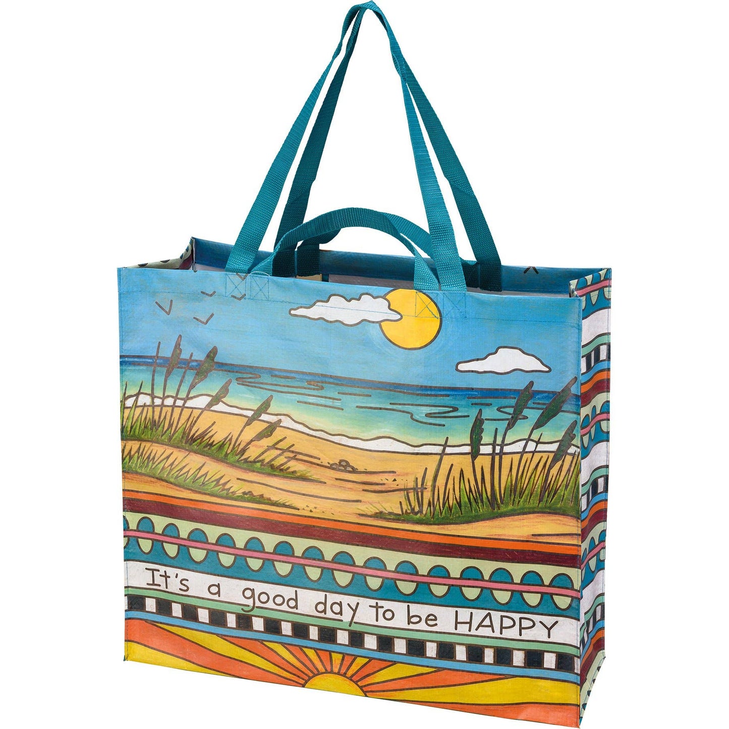 It's A Good Day To Be Happy Shopping Tote