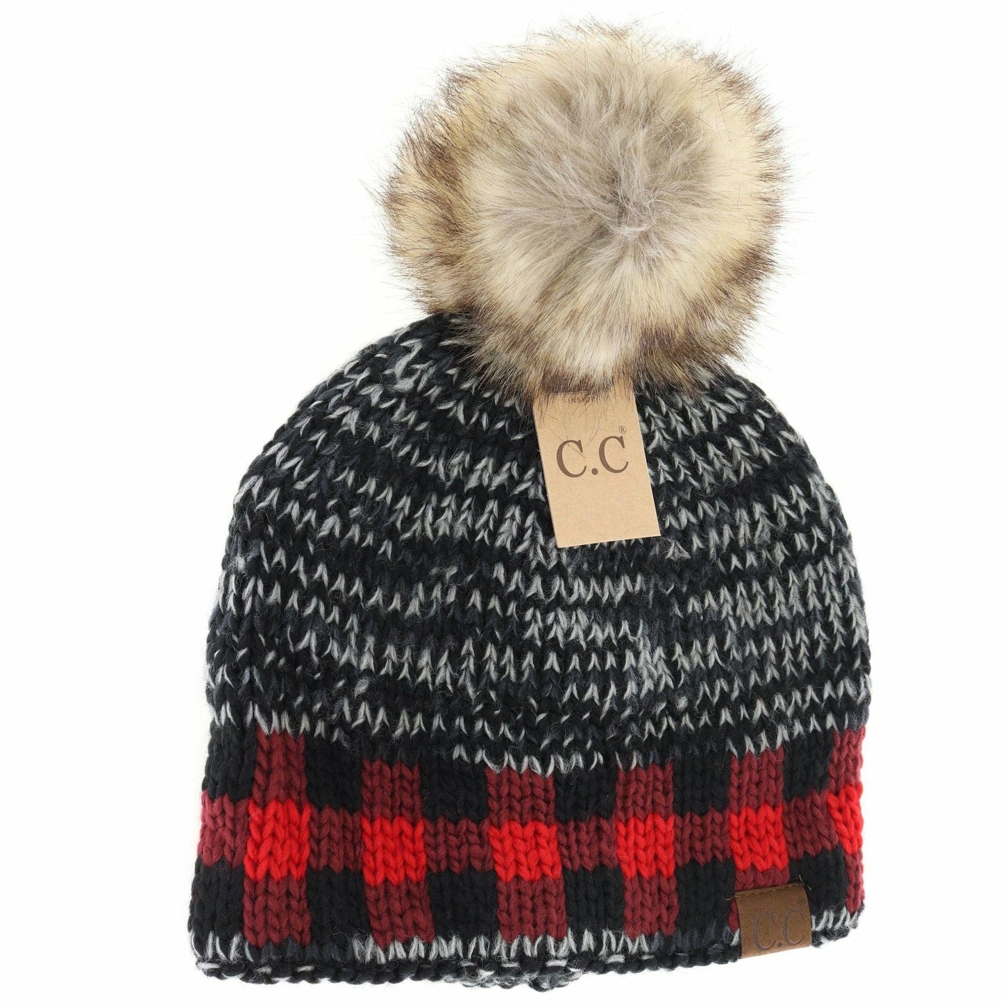 Fleck Buffalo Check CC Beanie