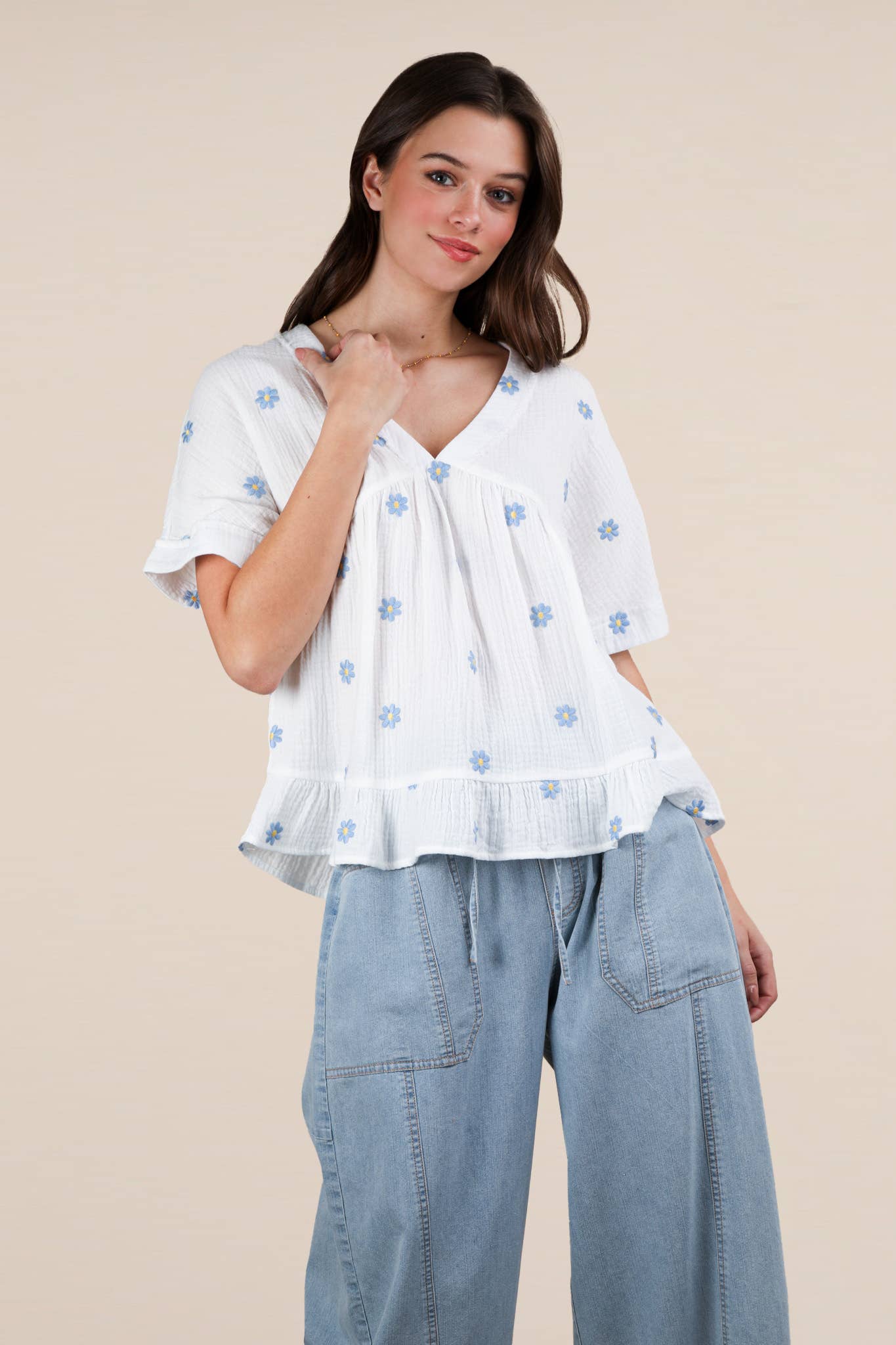 Blooming Babe Boho Top