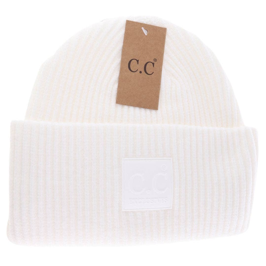 Rubber Patch CC Beanie