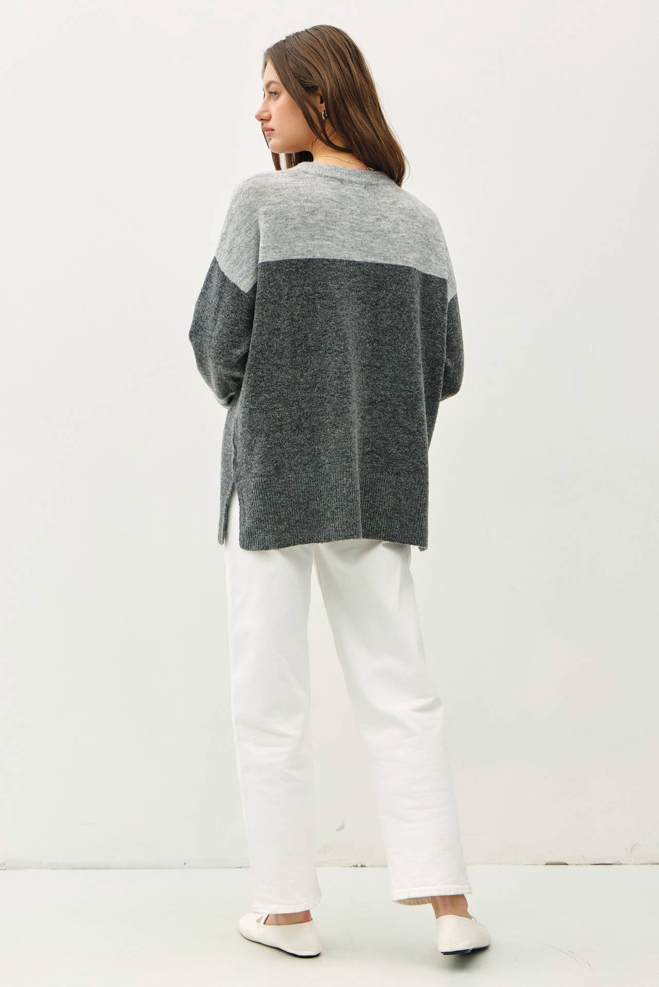 Jersey Striped Sweater