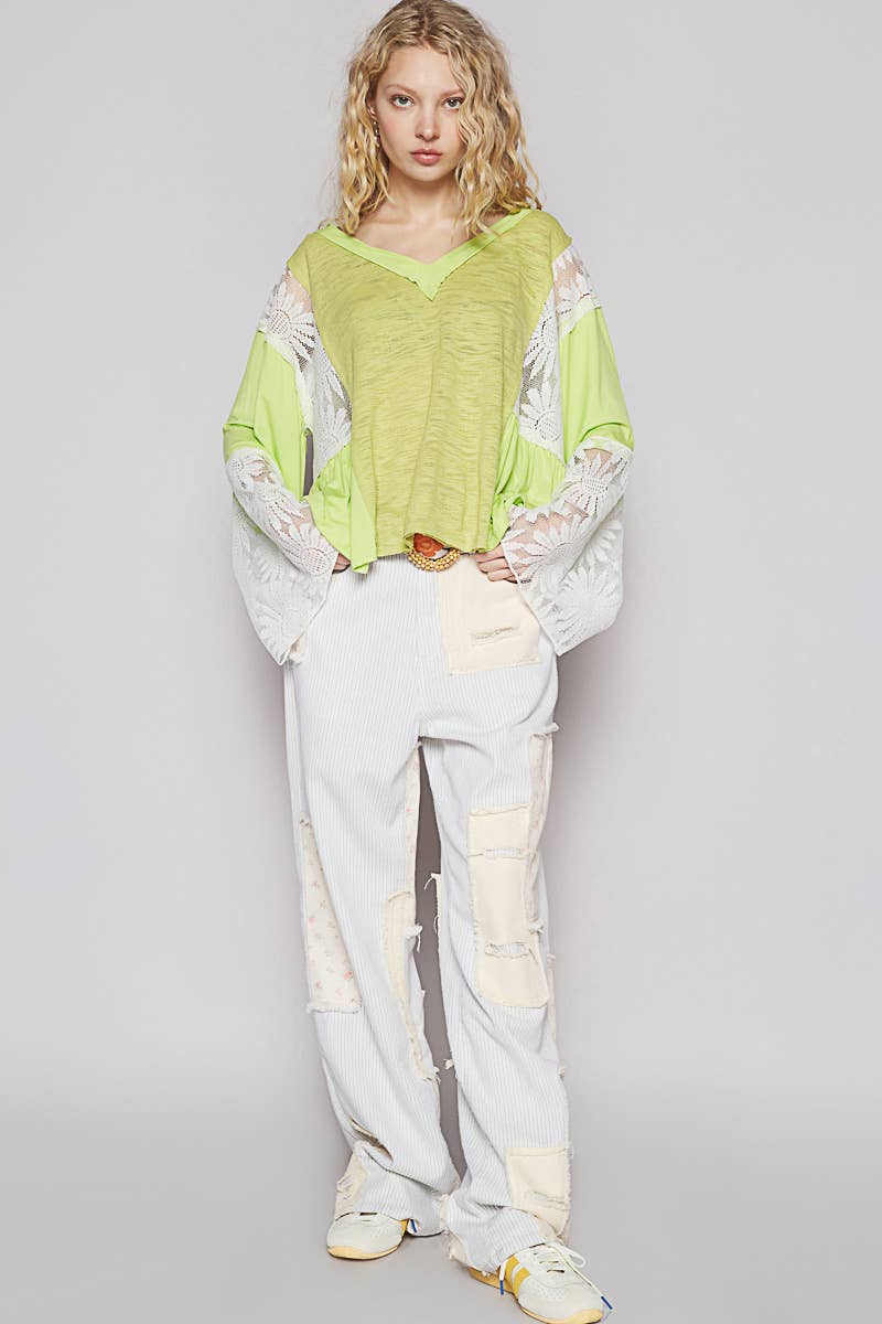 Flower Child Vneck Top