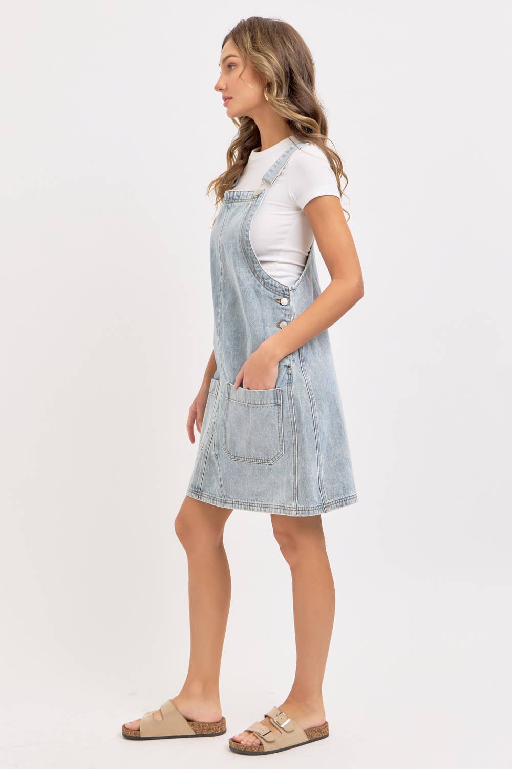 90's Babe Shortall Light Wash