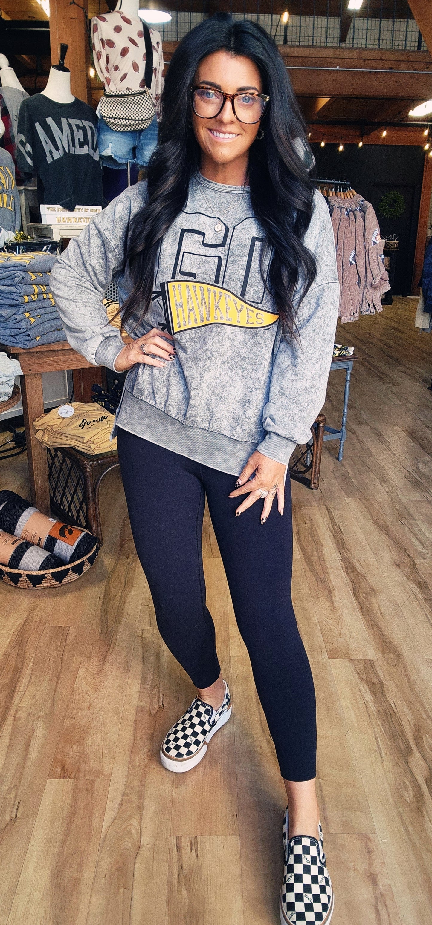 GO Hawks Logo Pullover