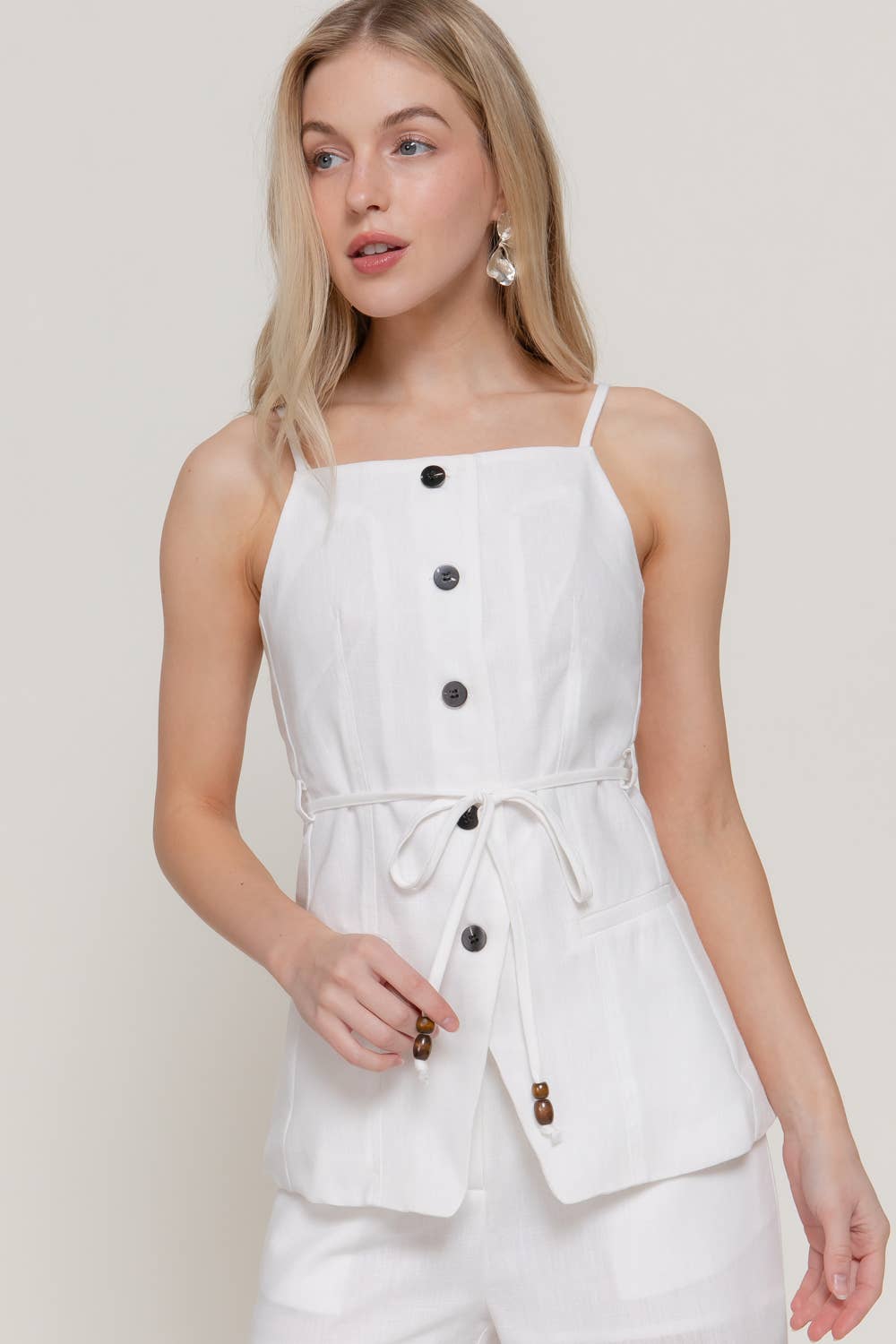 Bridgerton Tie Vest