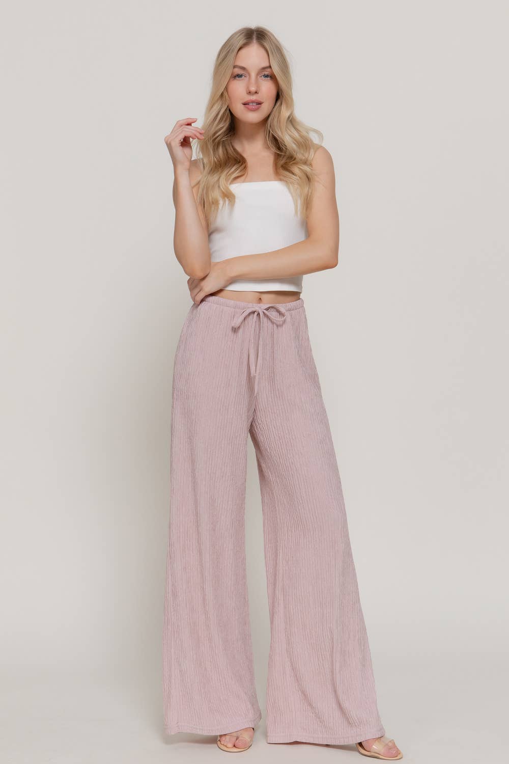 Crinkle Pallazo Pant