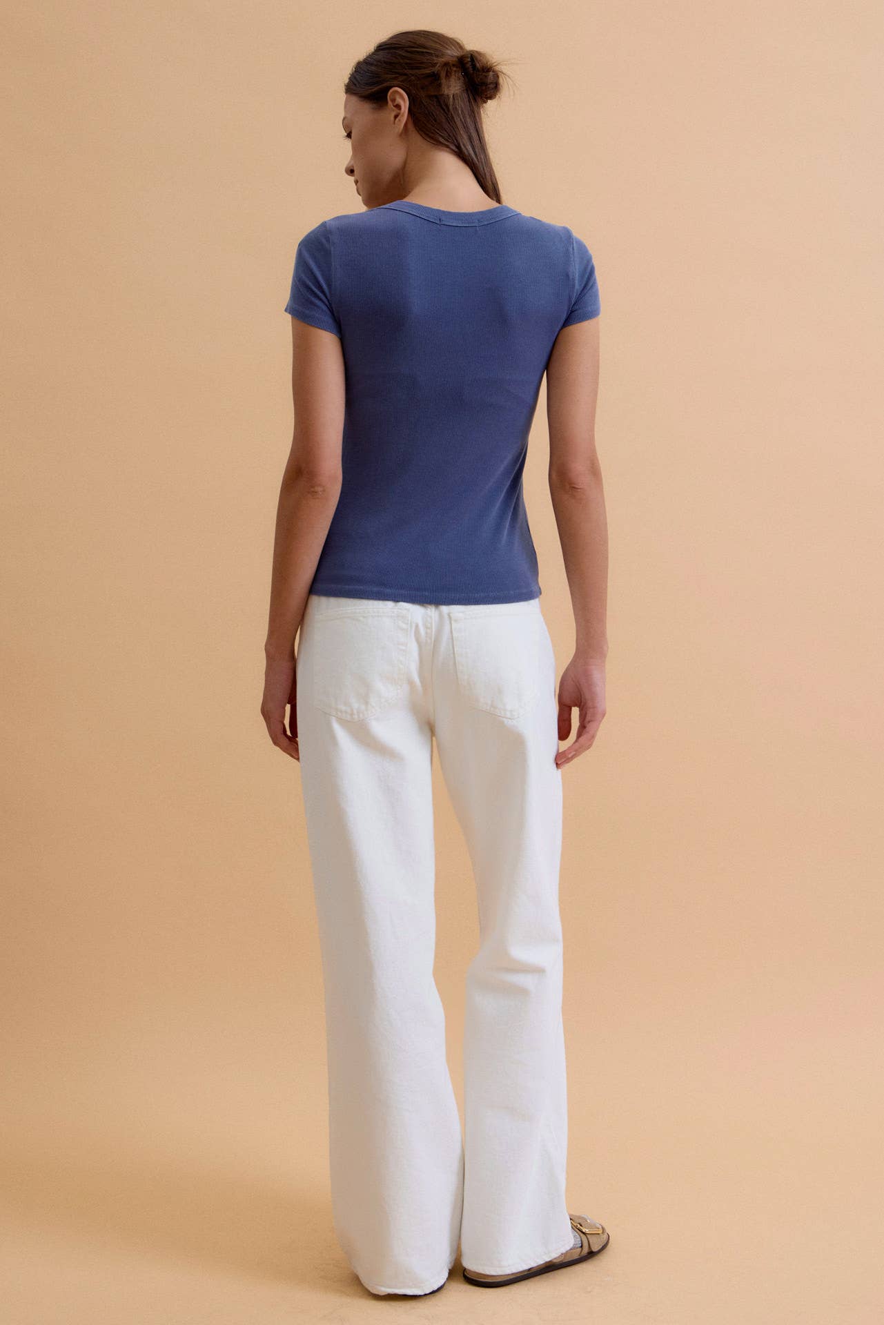 [NEW SHADE]ULTRA SOFT BASIC SCOOP NECK BABY TEE