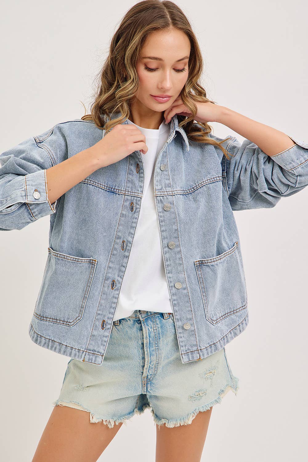 Dime a Dozen Denim Jacket