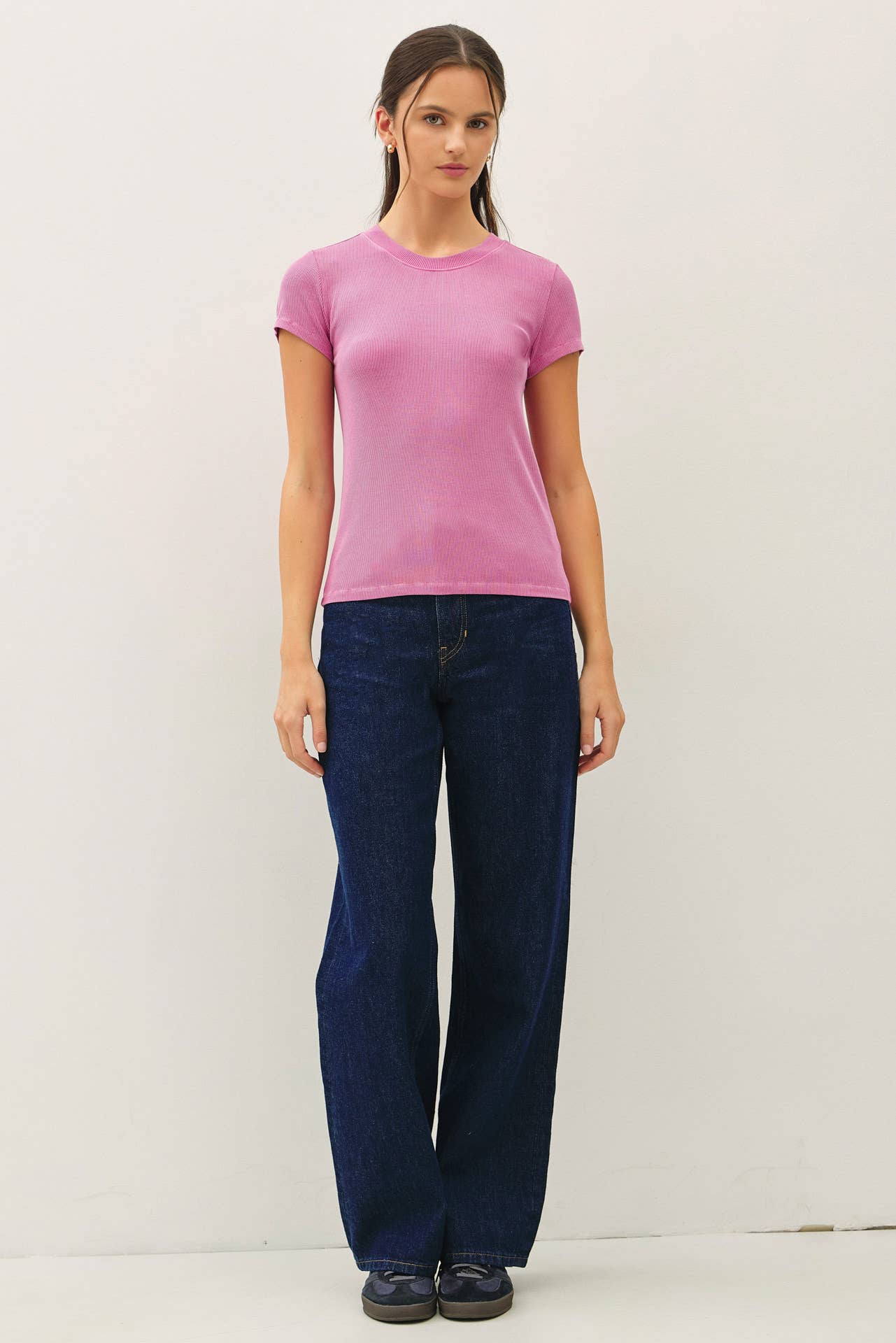 Basic Babe Ribbed Tee