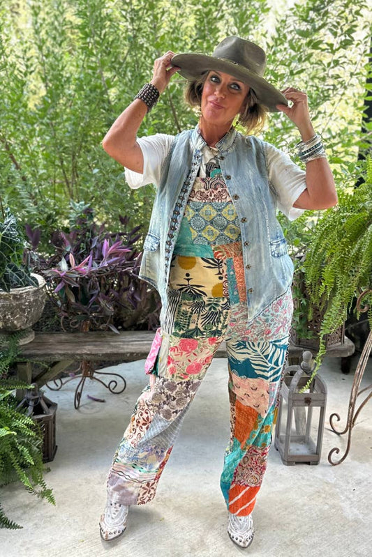 Ariel Patchwork Dreams Overalls