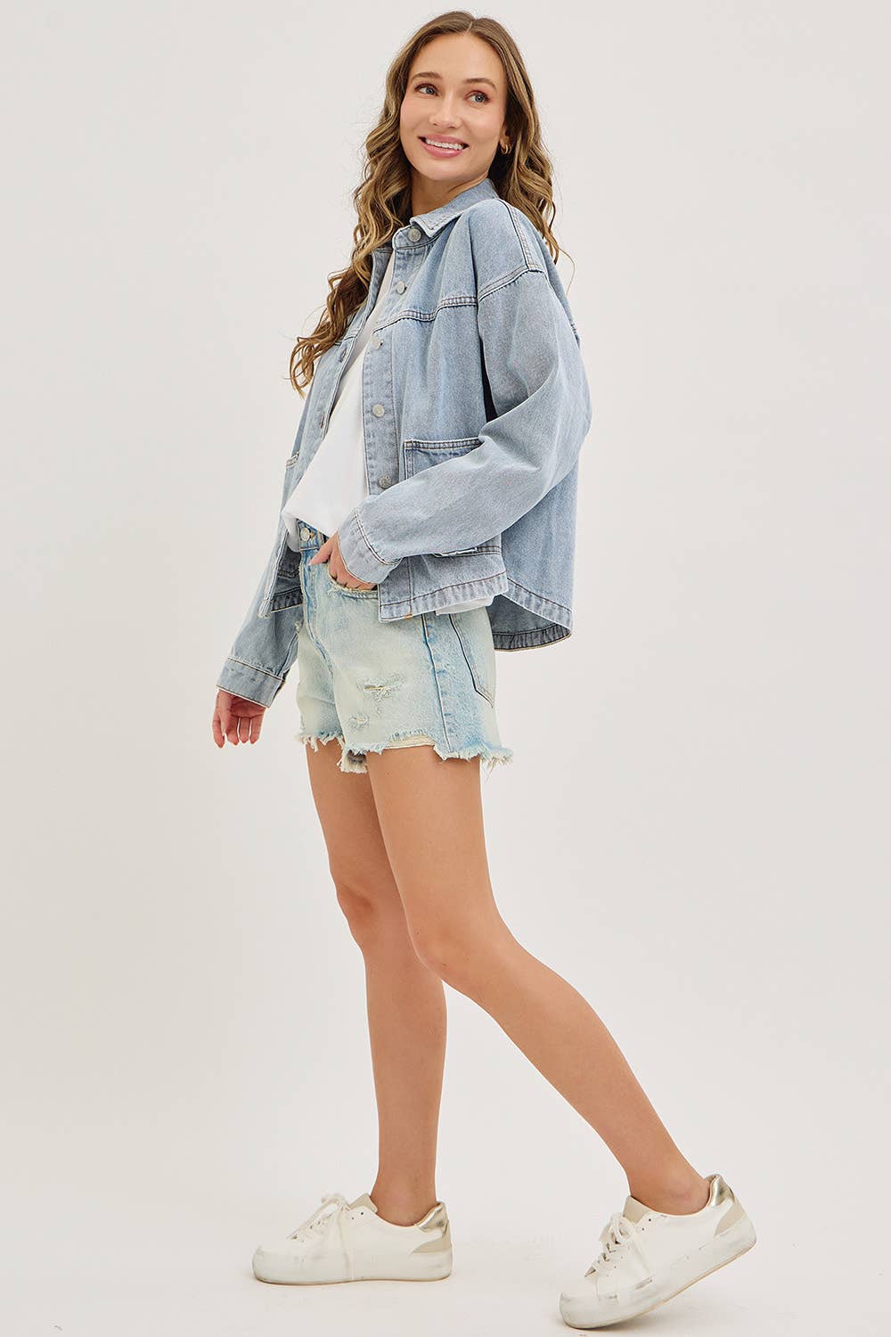 Dime a Dozen Denim Jacket