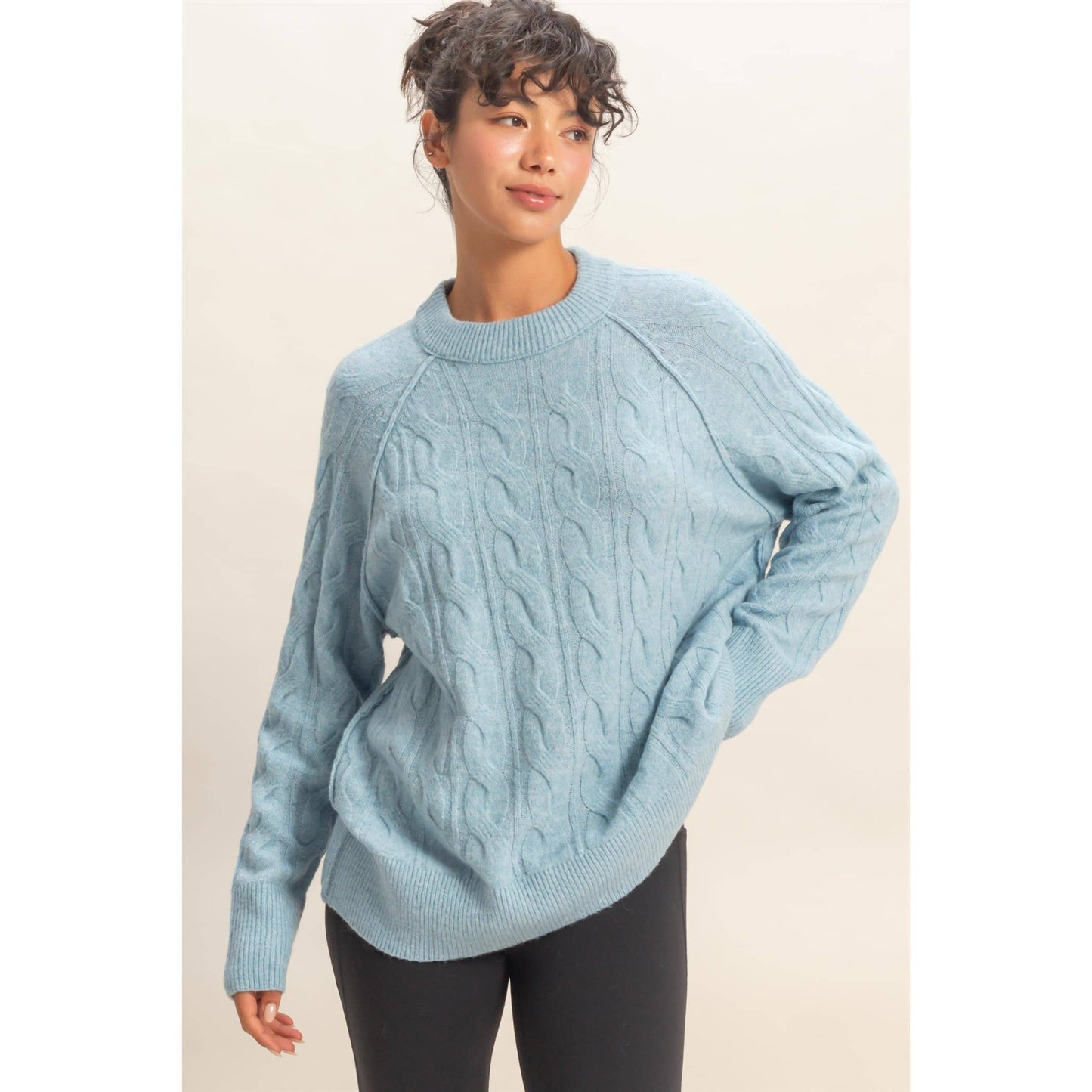 Cabin Fever Cable Knit Sweater