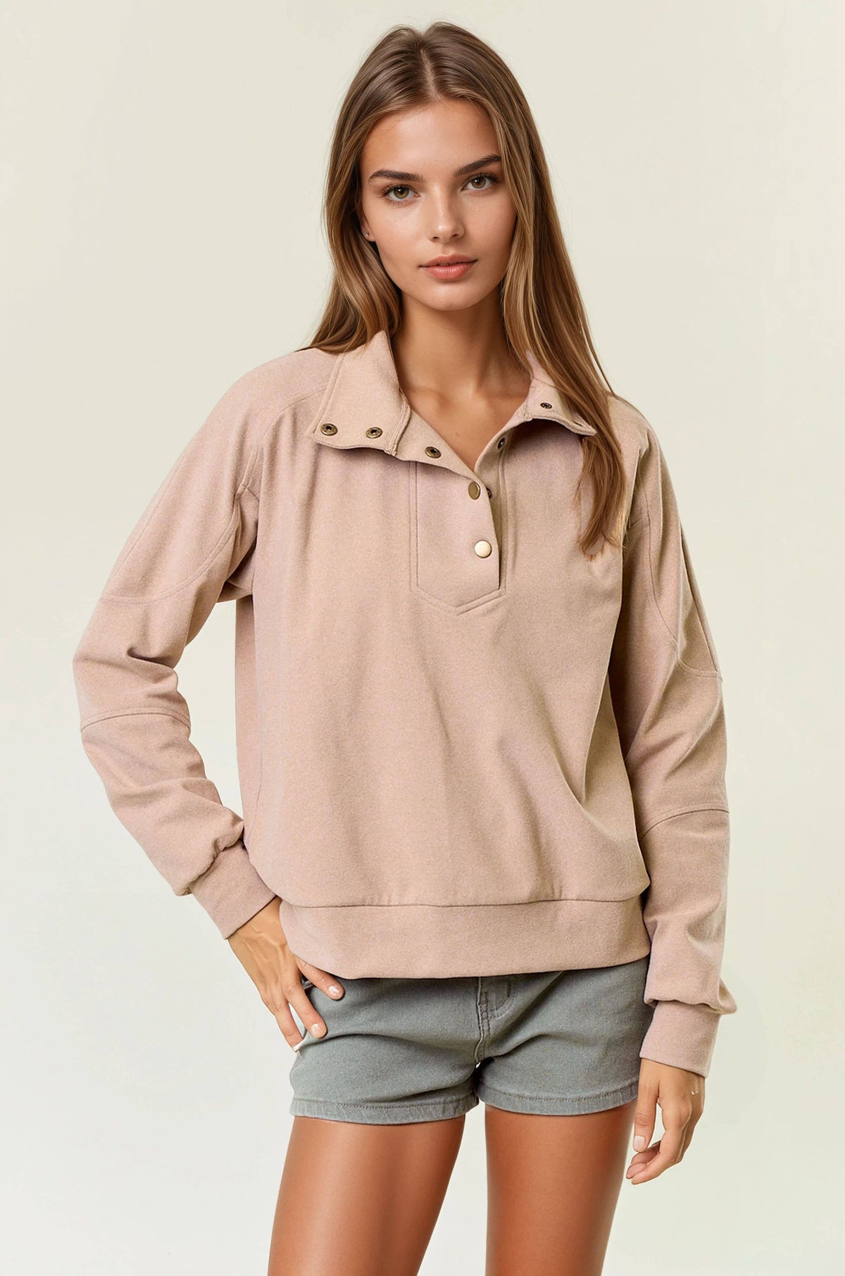 Snap it up Pullover