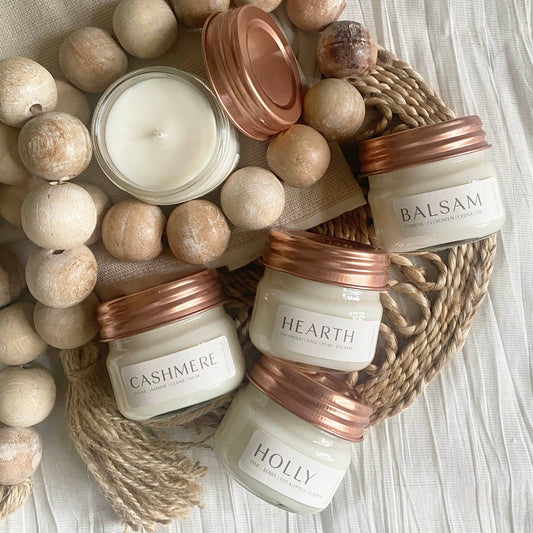 Winter Farmhouse Candle