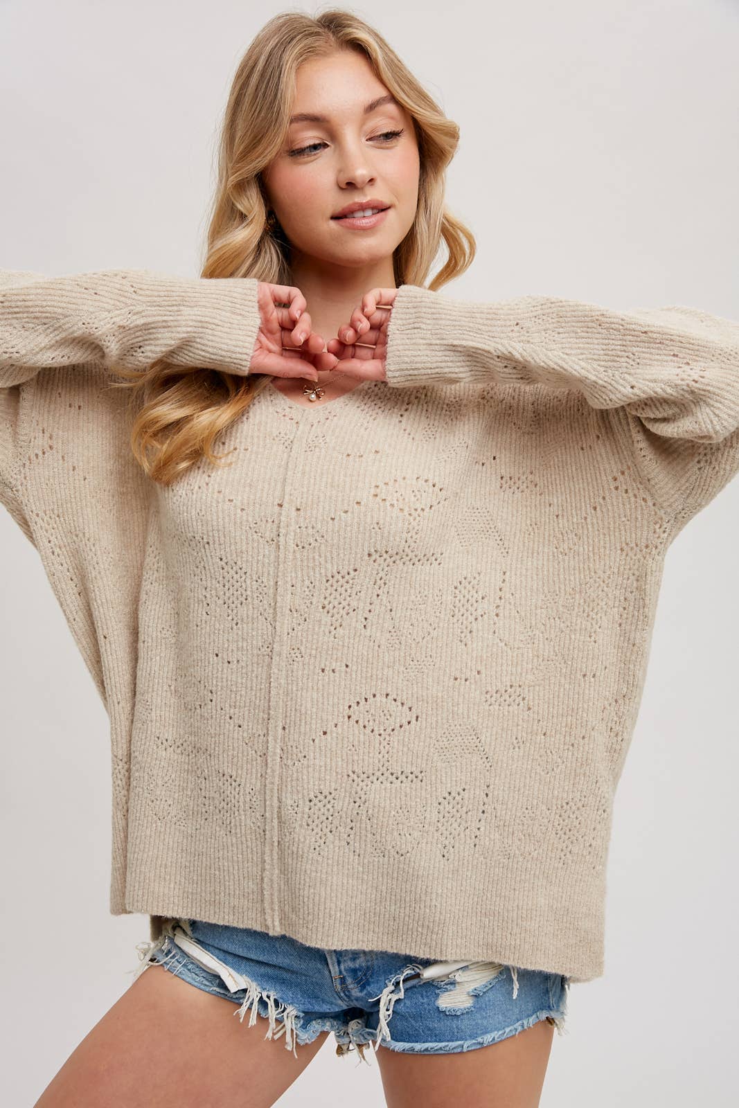 Vneck Spring Sweater