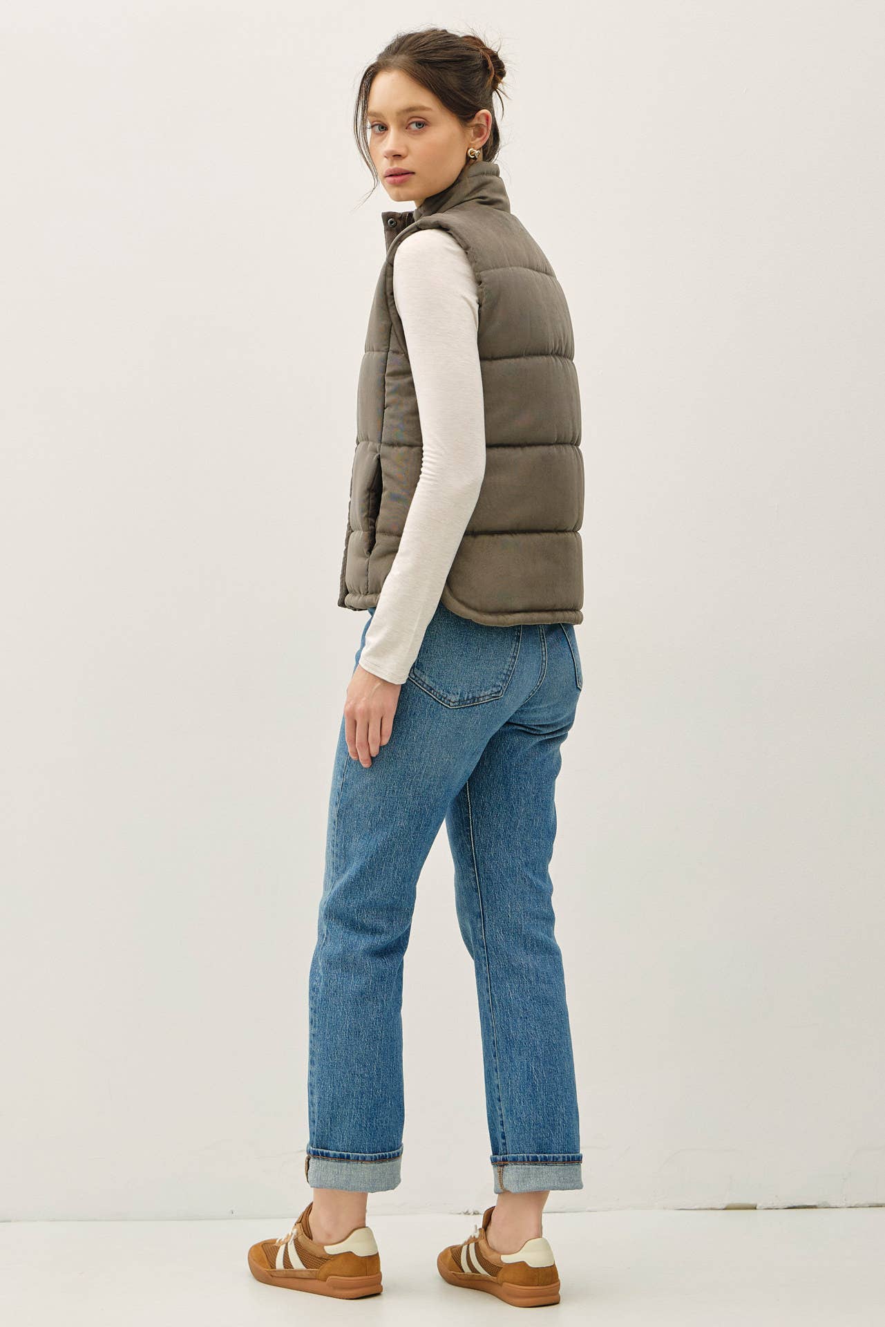 Mocha Suede Vest
