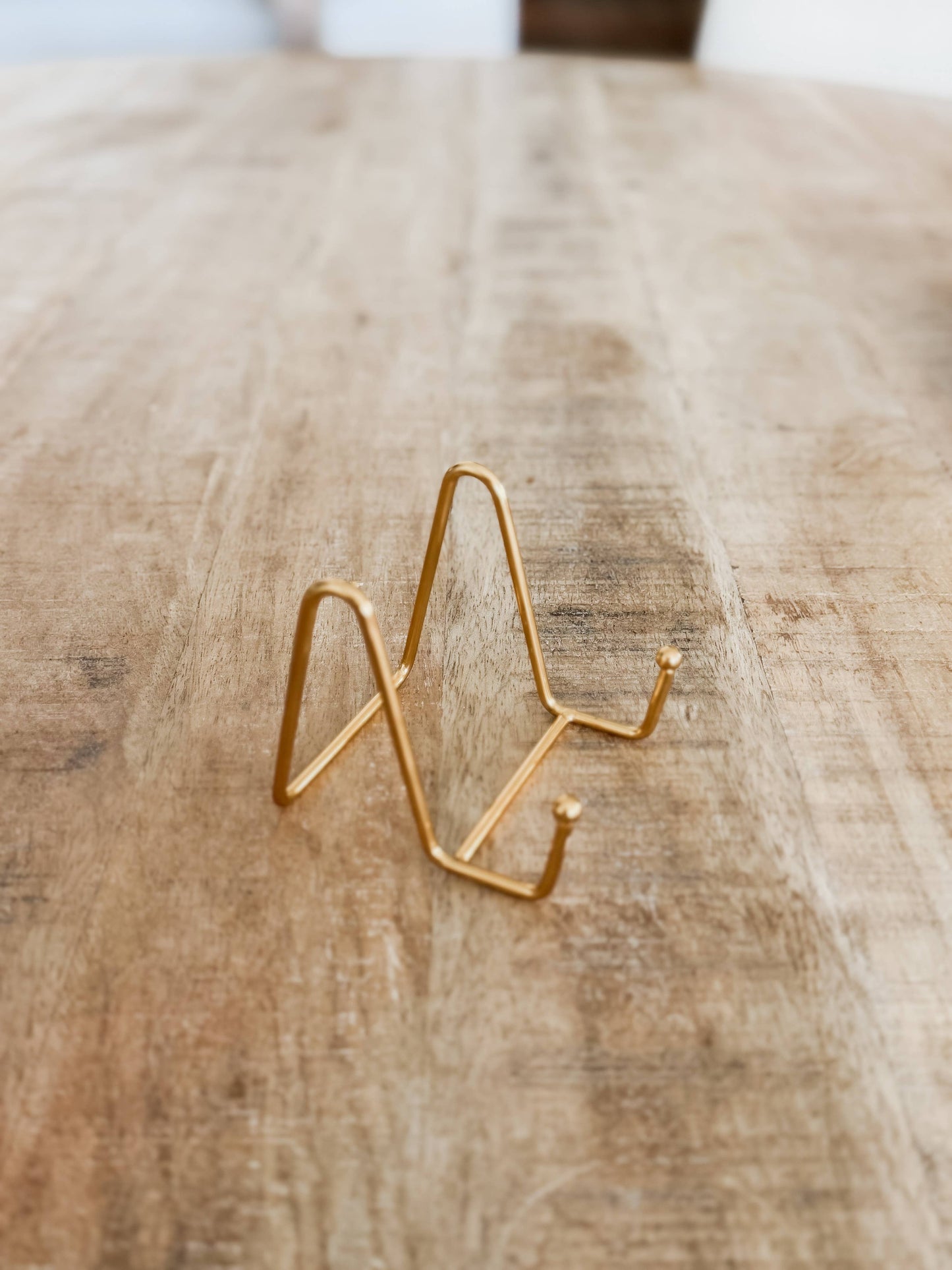 Gold Easel | Wood Arch Easel