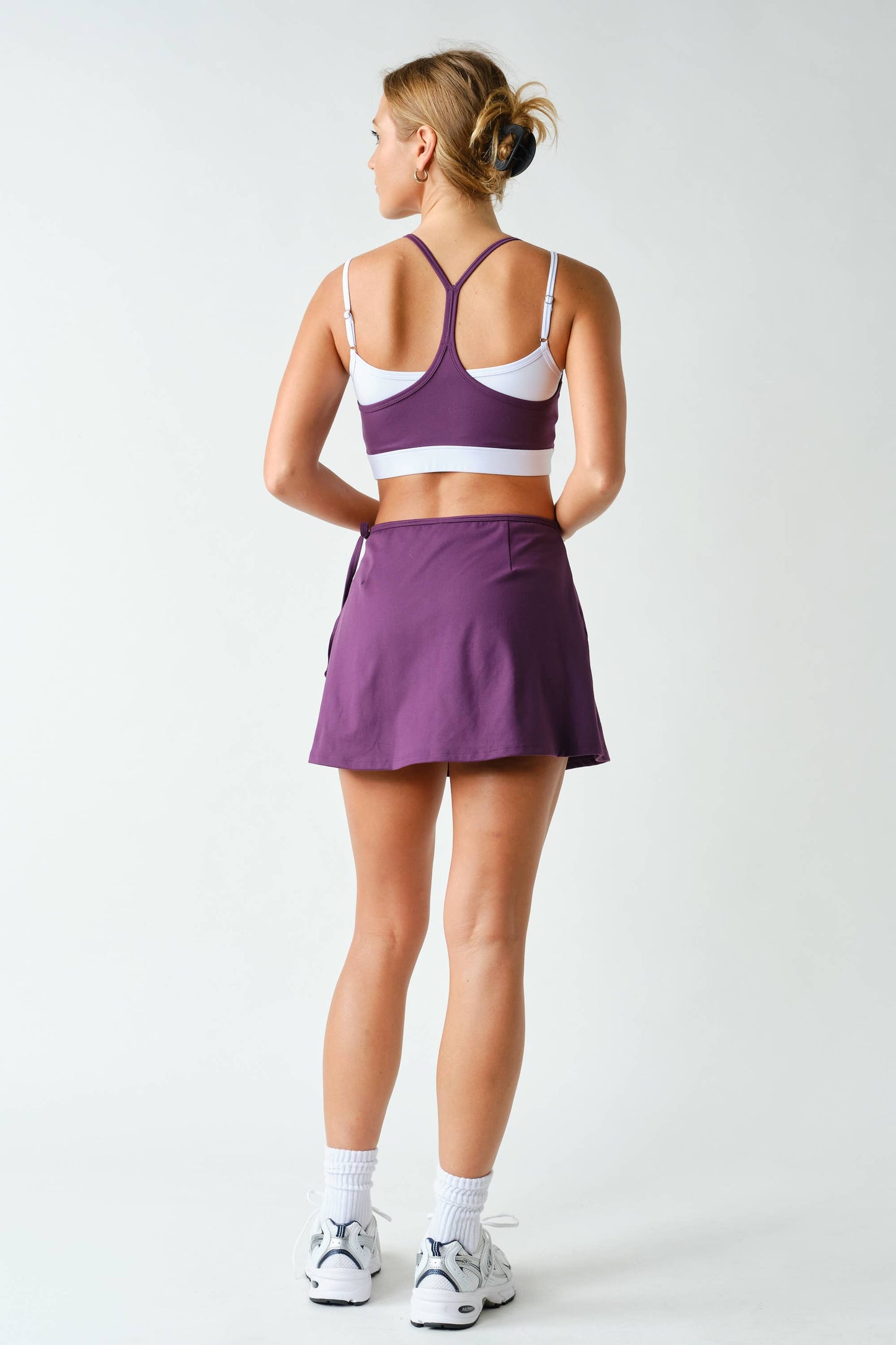 Venice Contrast Double Strap Sports Bra