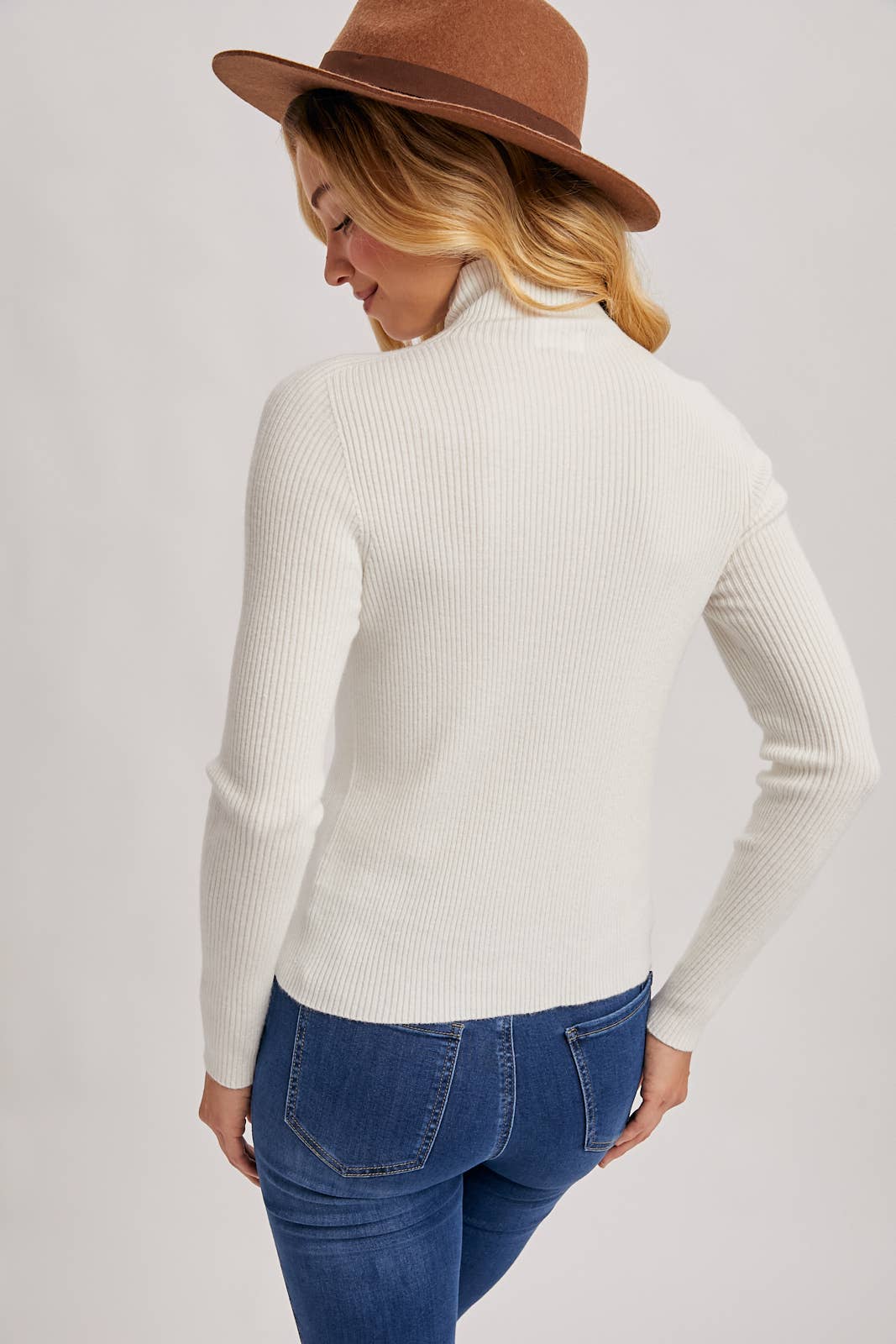Latte Mockneck Sweater