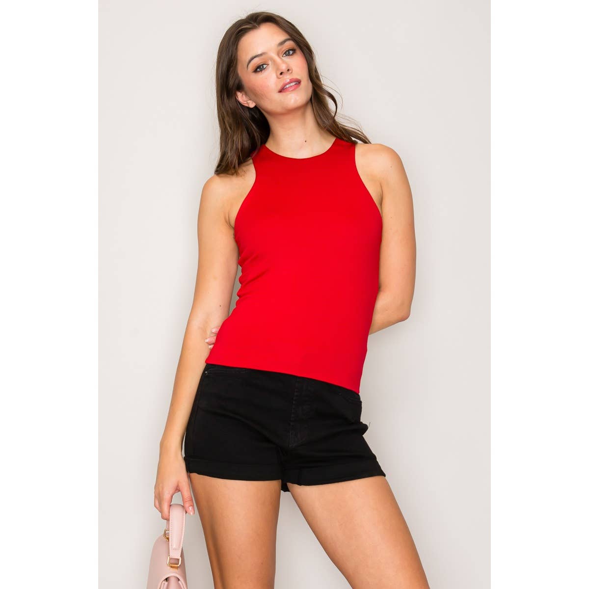 Double Layer Racer Back Tank