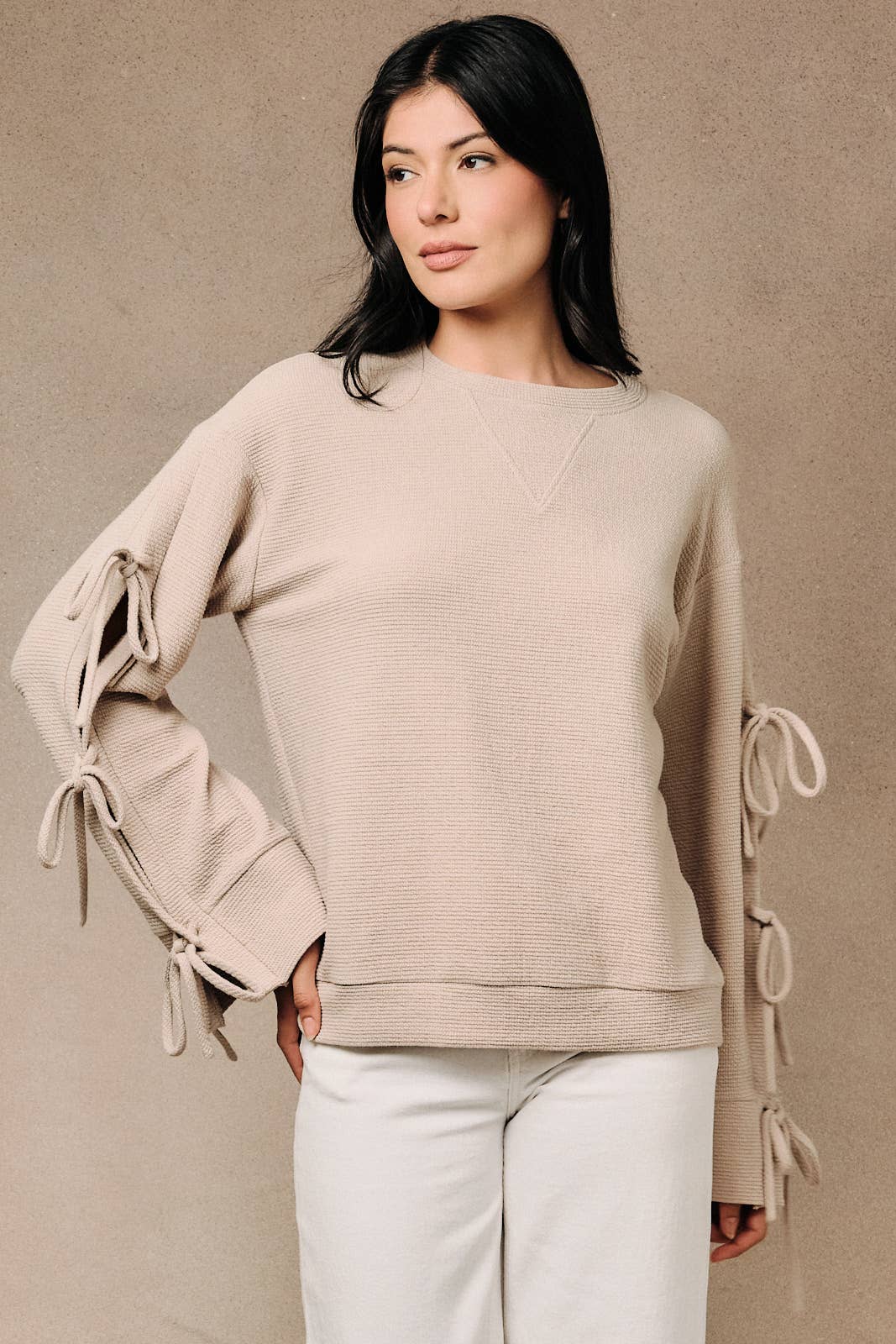 All tied up Sweater