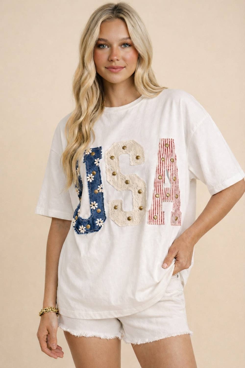 USA Studded Tee