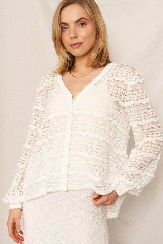 Layers of Love Crochet Top