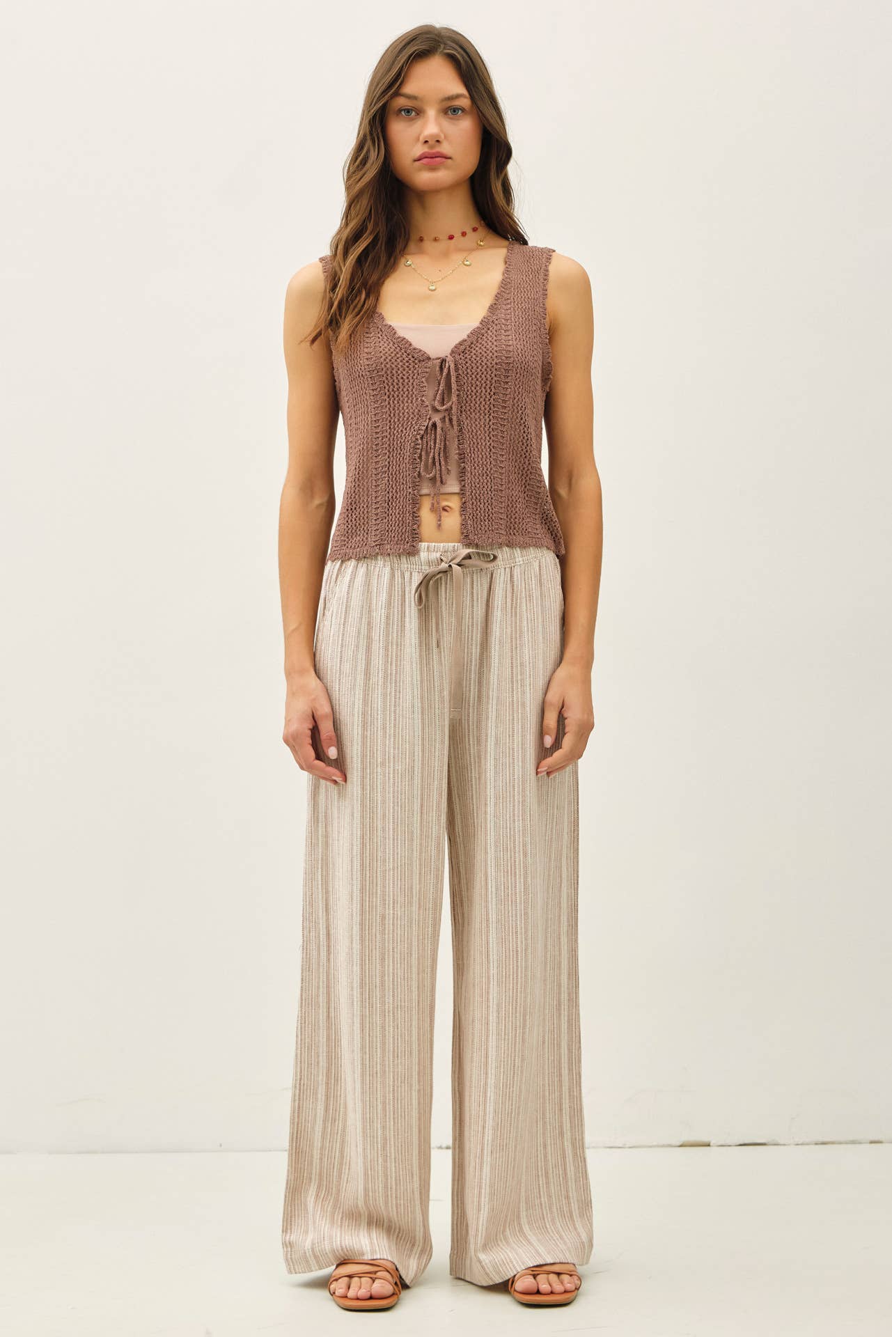 Lines and Linen Pant