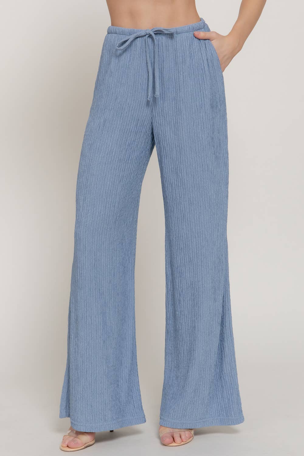 Crinkle Pallazo Pant