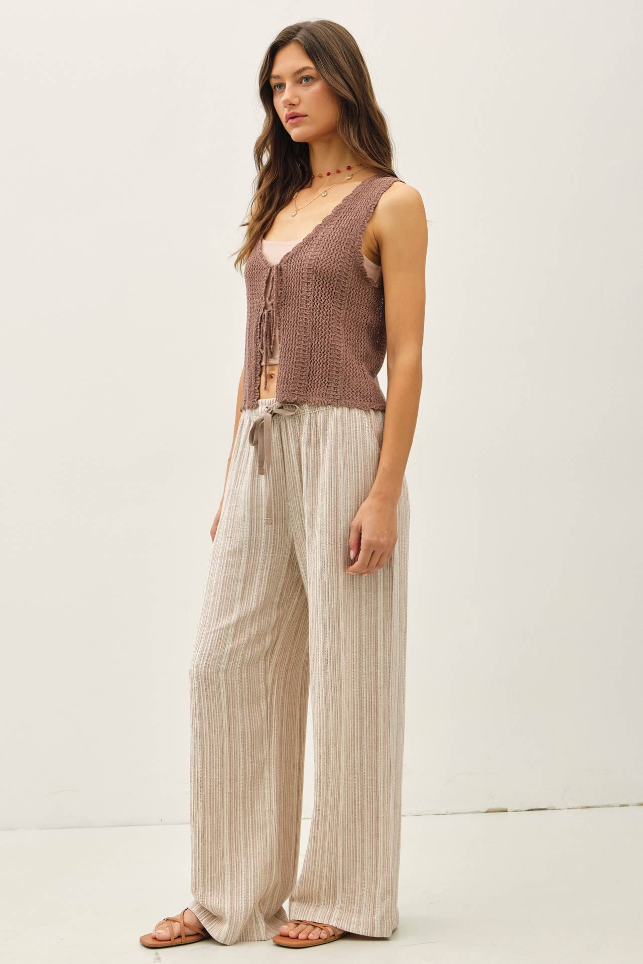Lines and Linen Pant