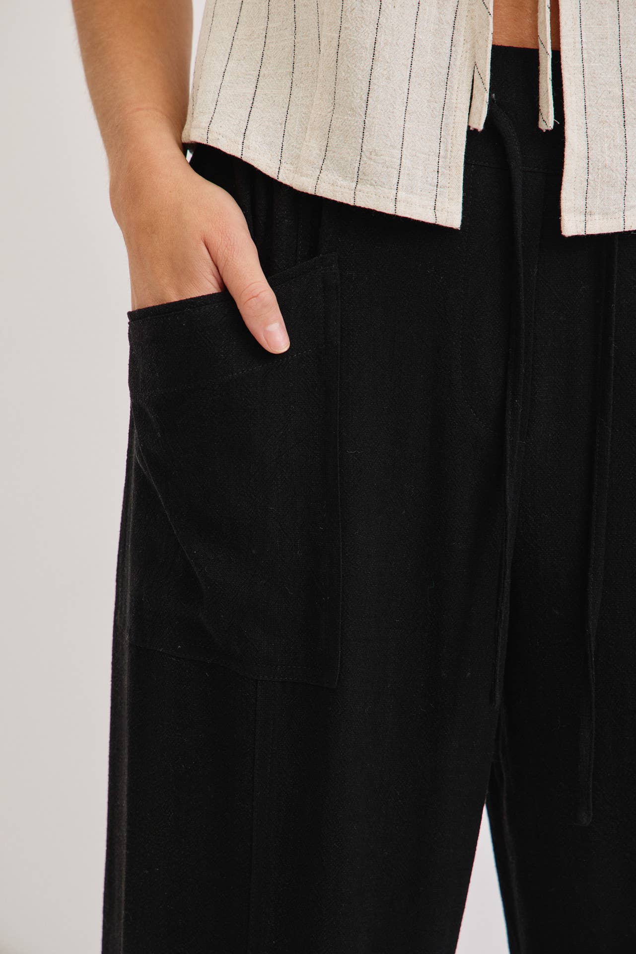 Jet Setting Linen Pant