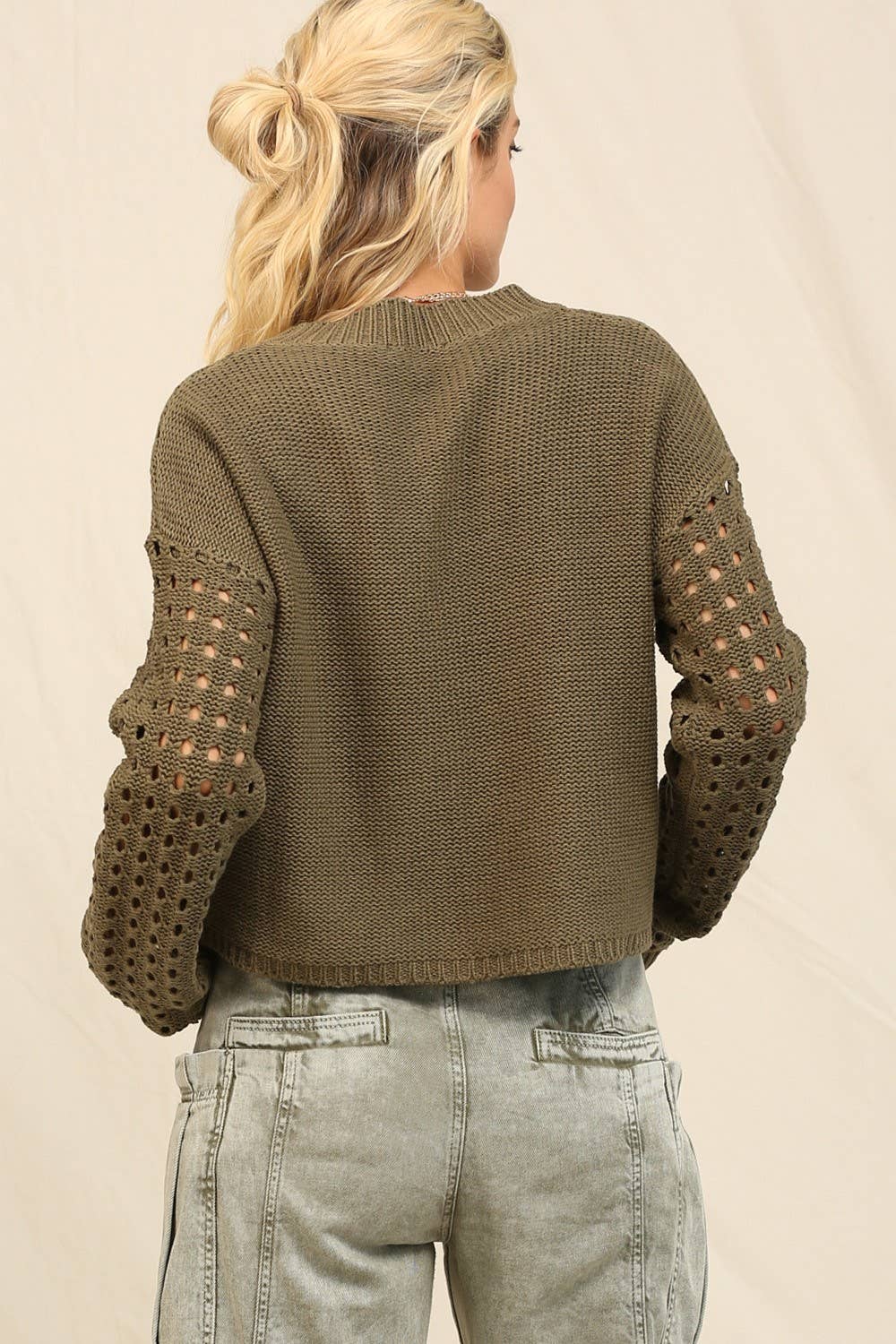 Dottie Crop Sweater